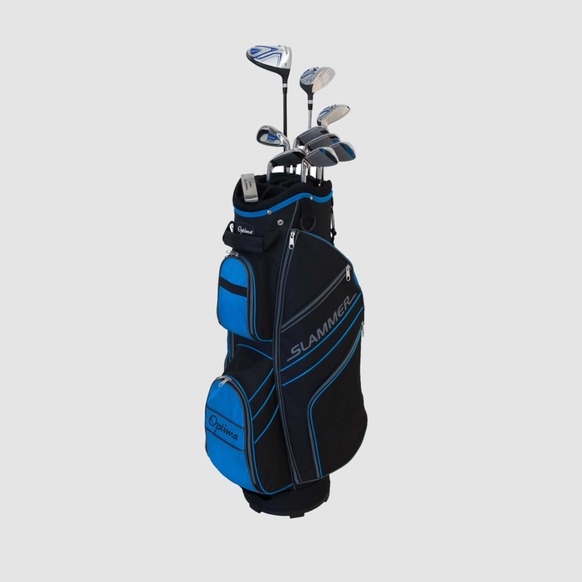 Optima Slammer Golf Package Set Blue