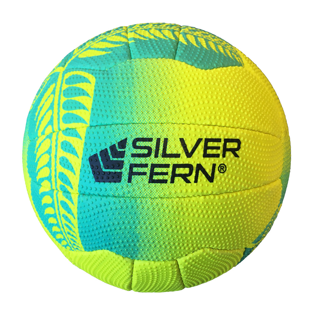 Silver Fern Falcon Netball Yellow/Blue size 5