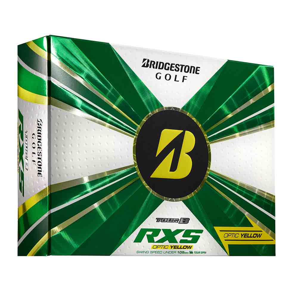 Bridgestone Tour B RXS Golf Ball Yellow Dozen