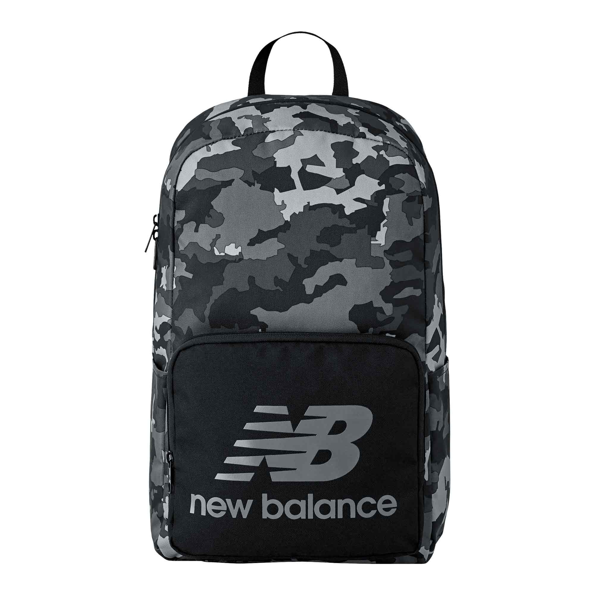 New Balance Camo AOP Backpack Grey 22 Litres