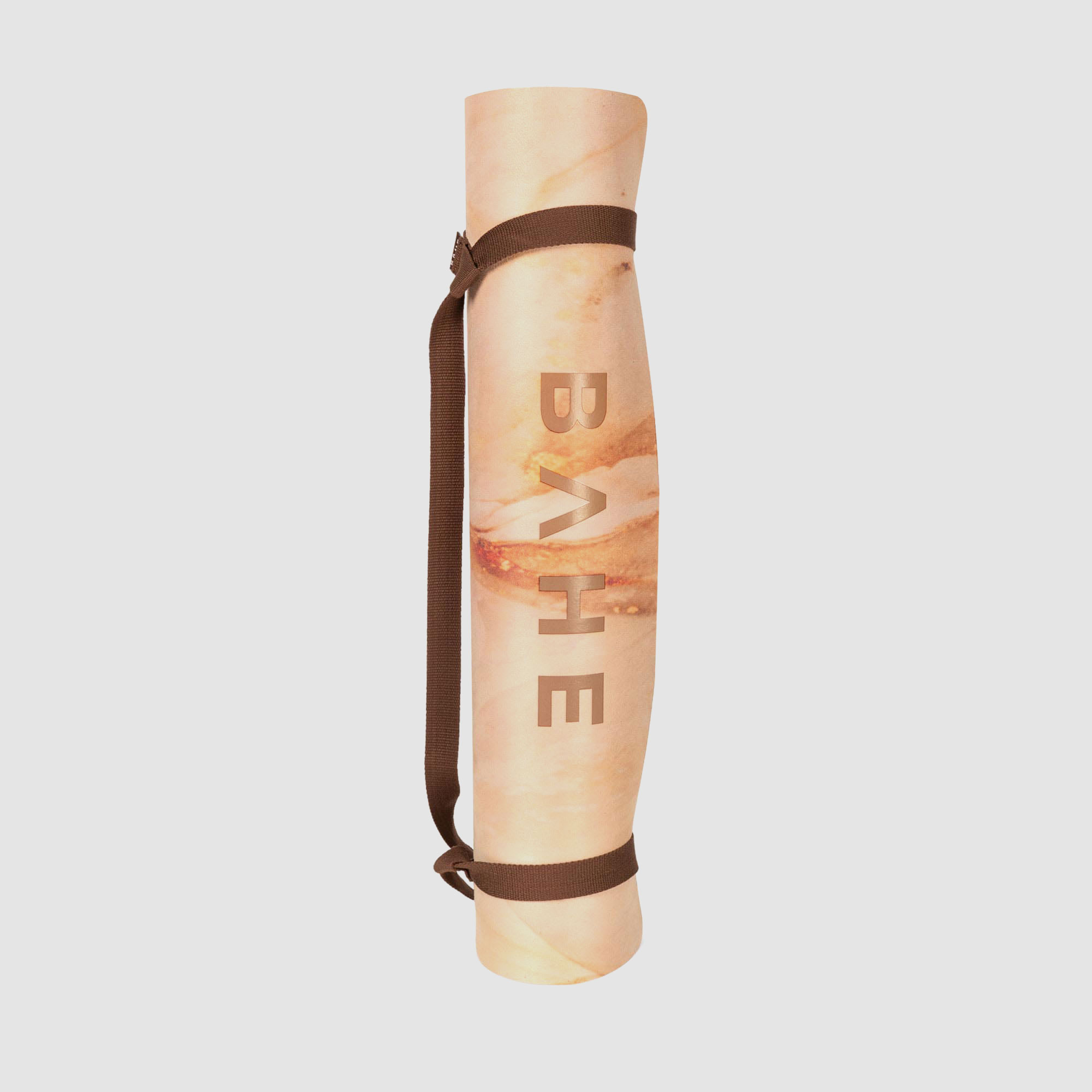 BAHE Supreme Plush Yoga Mat Brown 4mm