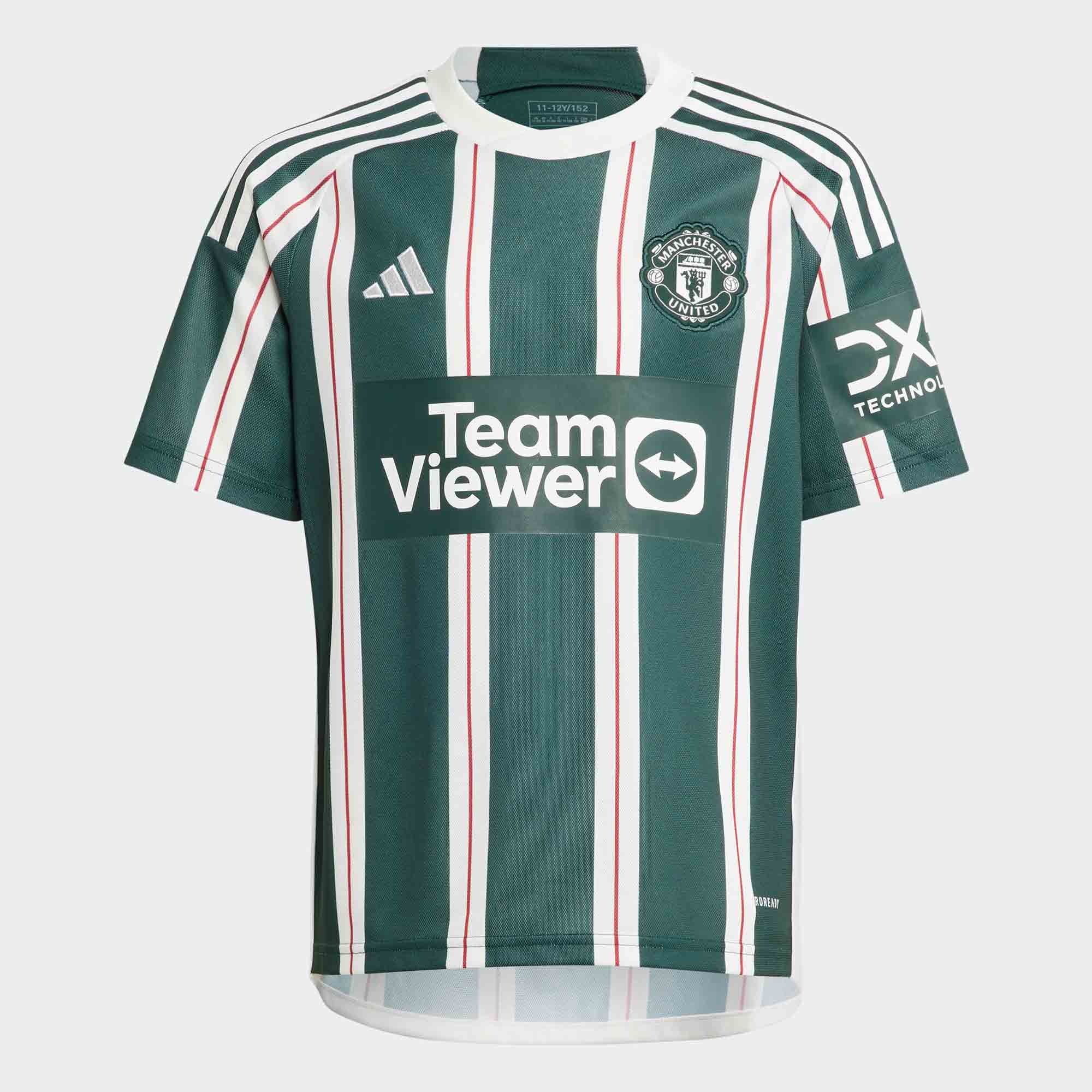 adidas Youth Manchester United 2023/24 Away Jersey