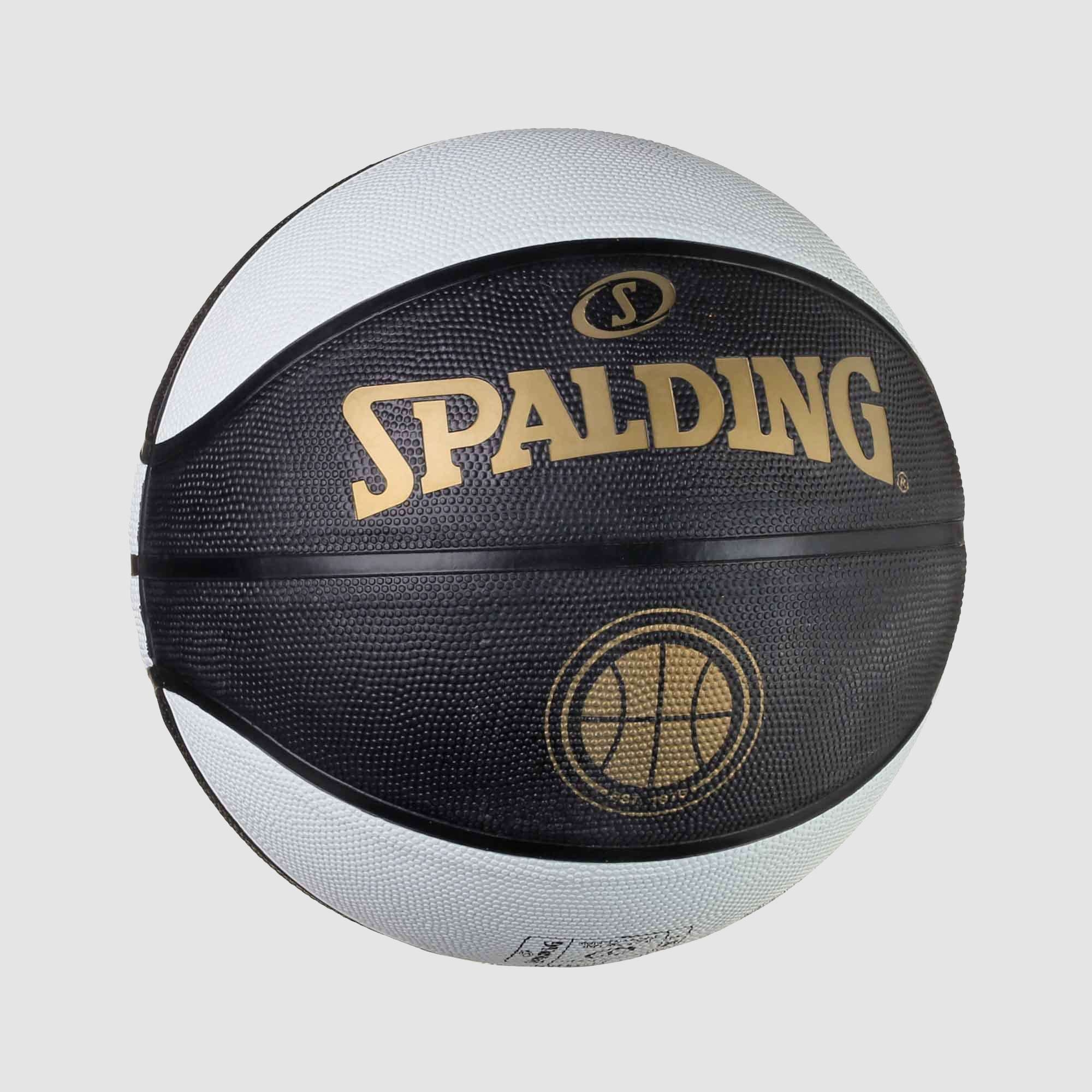 Spalding Original Game Ball Outdoor Black/White Sz 7
