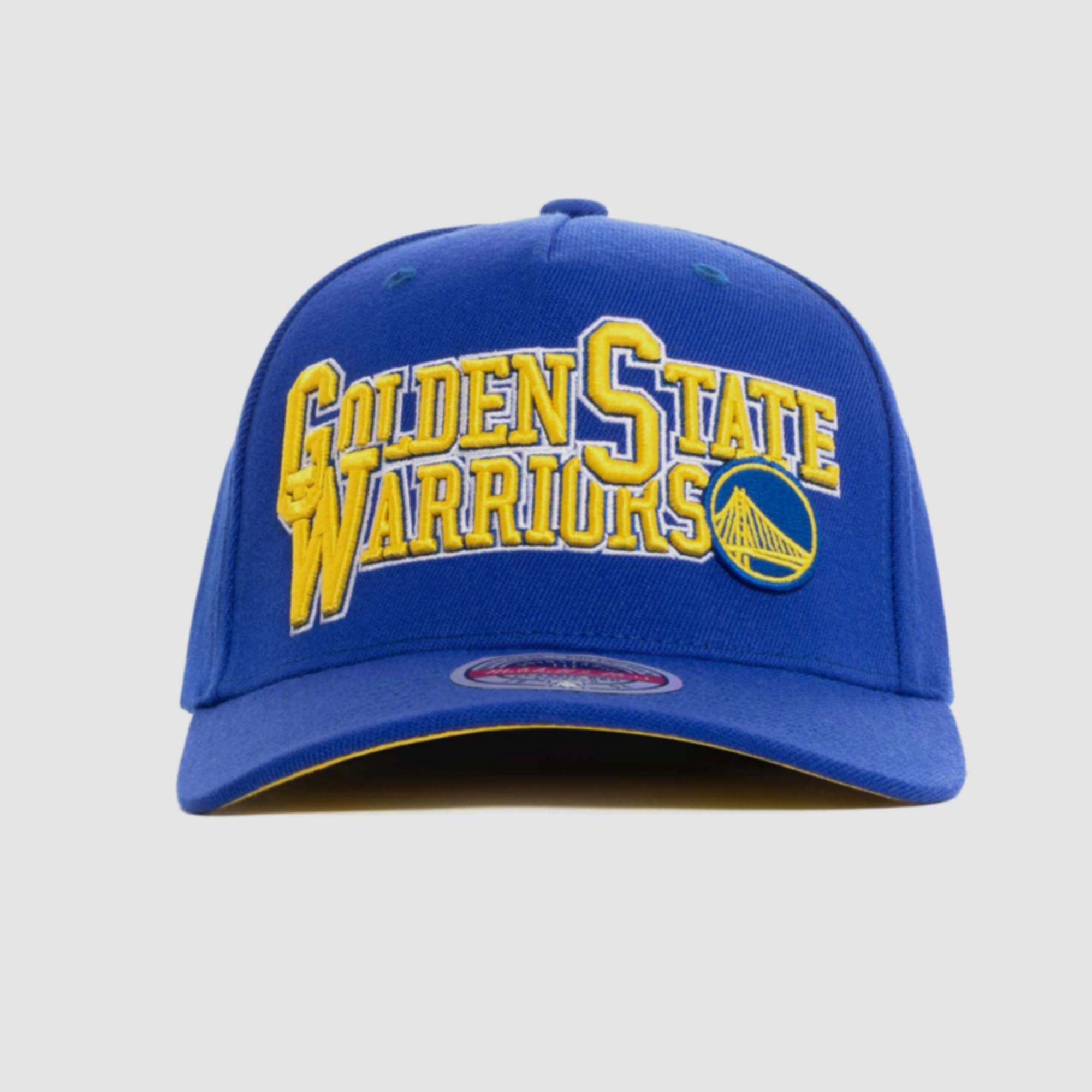 Mitchell & Ness Mens Interlock Golden State Warriors Cap