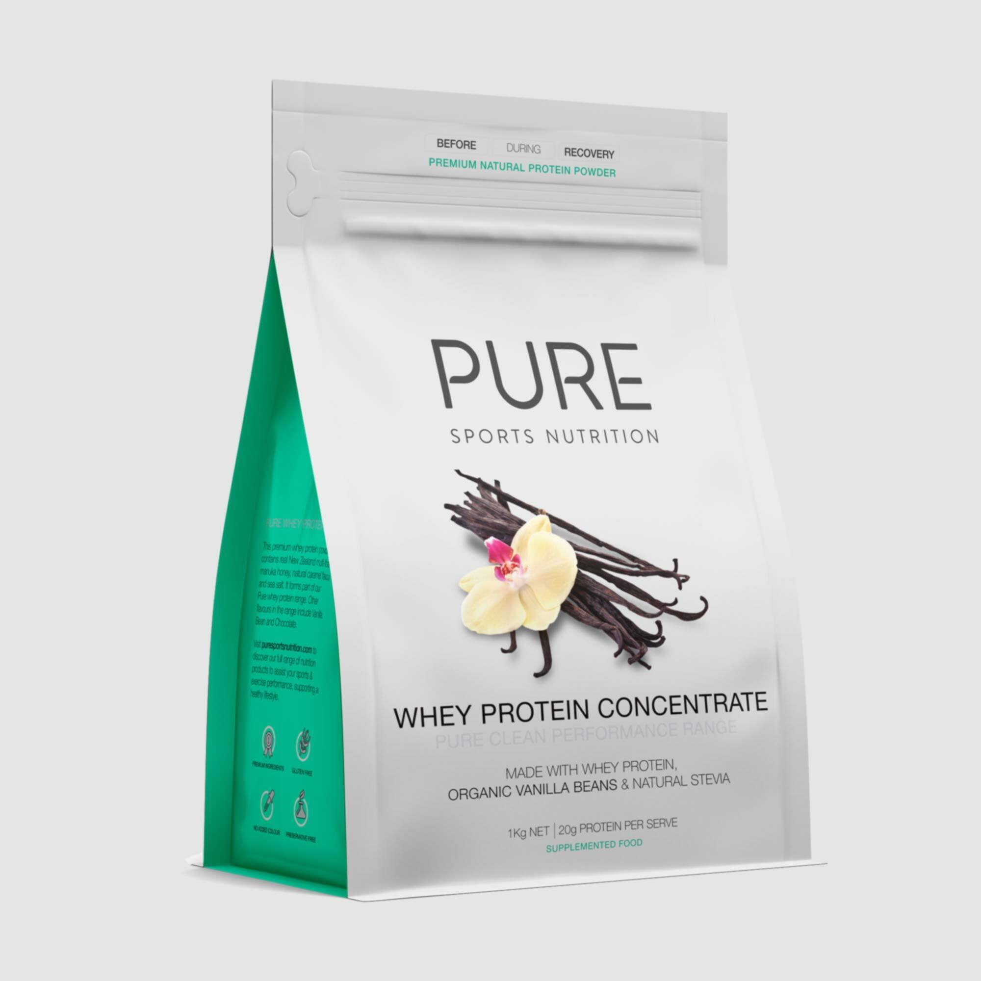 Pure Sports Nutrition Vanilla 1kg Whey Protein