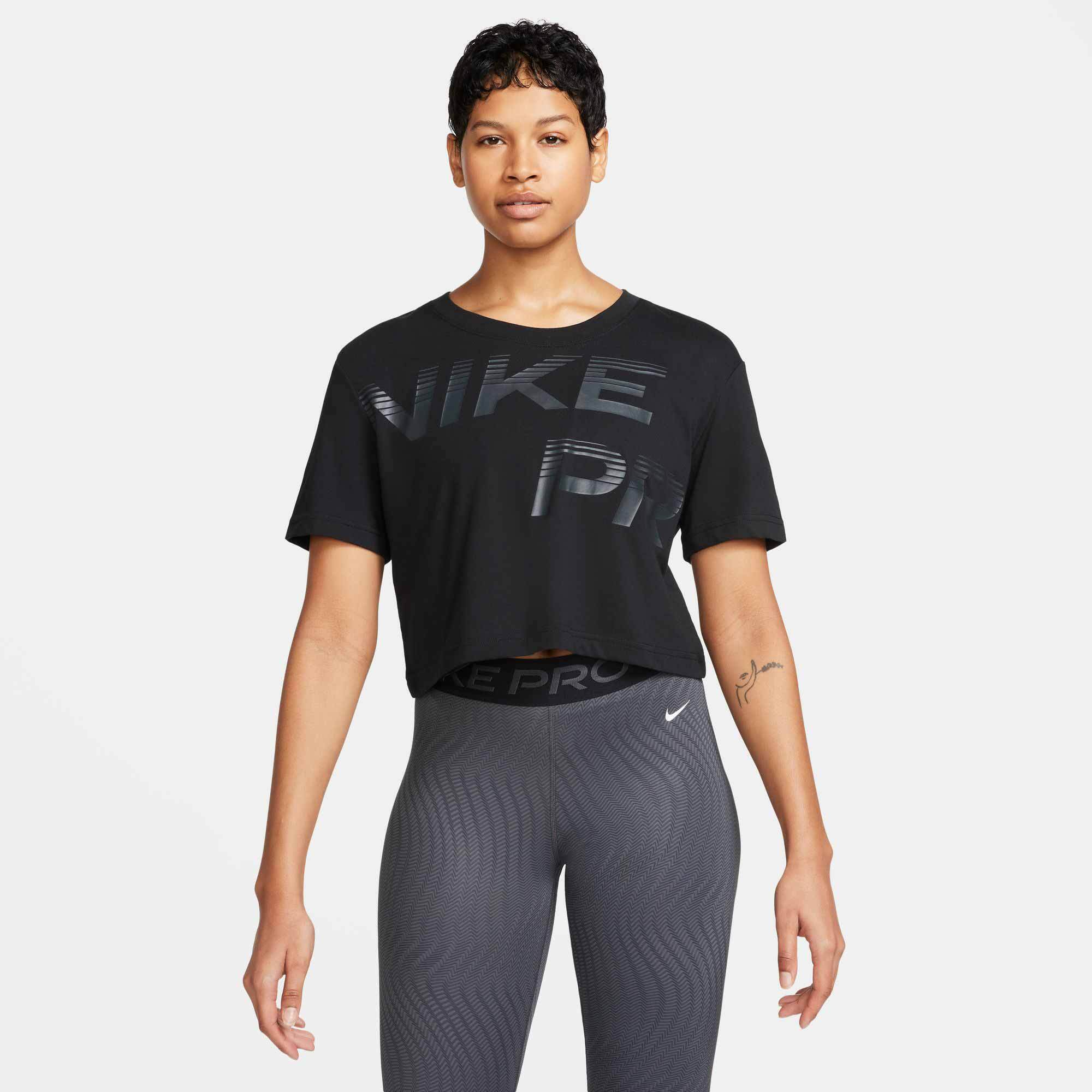 Nike Womens Pro Dri-Fit Graphic Top