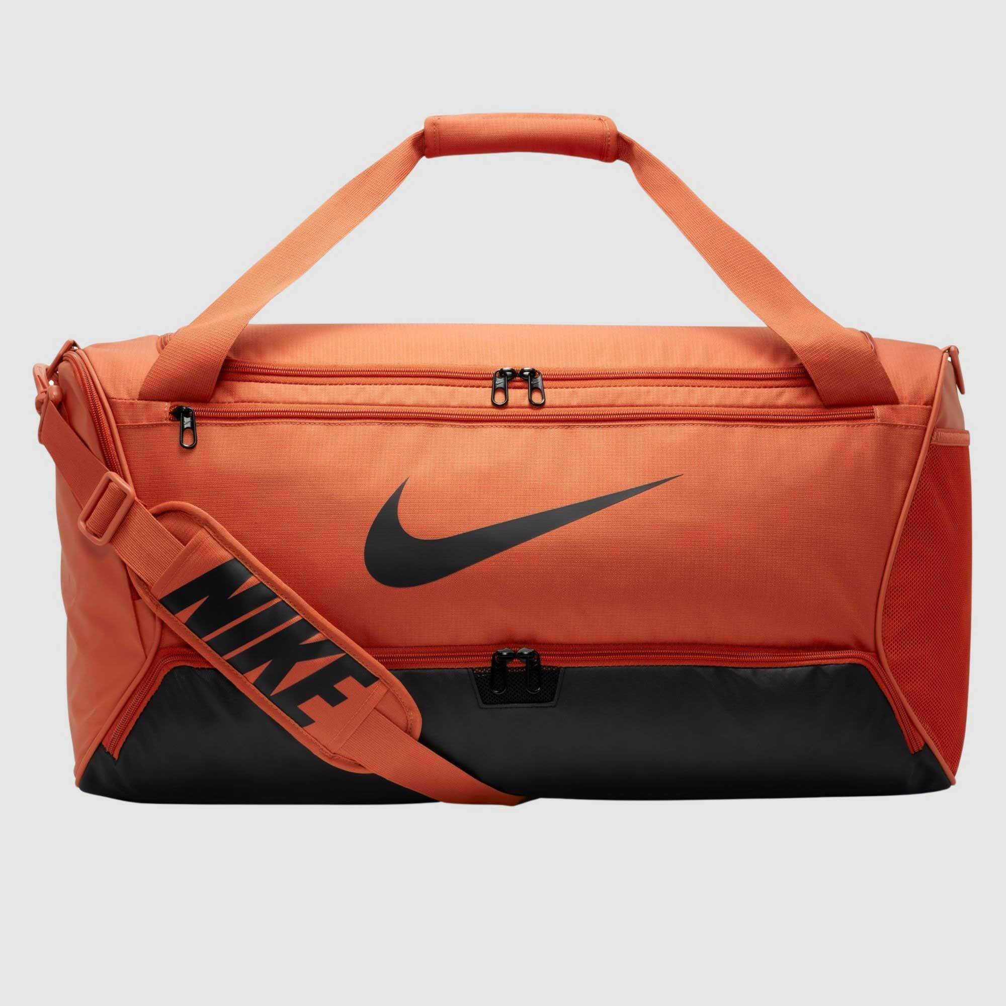 Nike Brasilia 9.5 Training Duffel Bag Burnt Orange 60 Litres