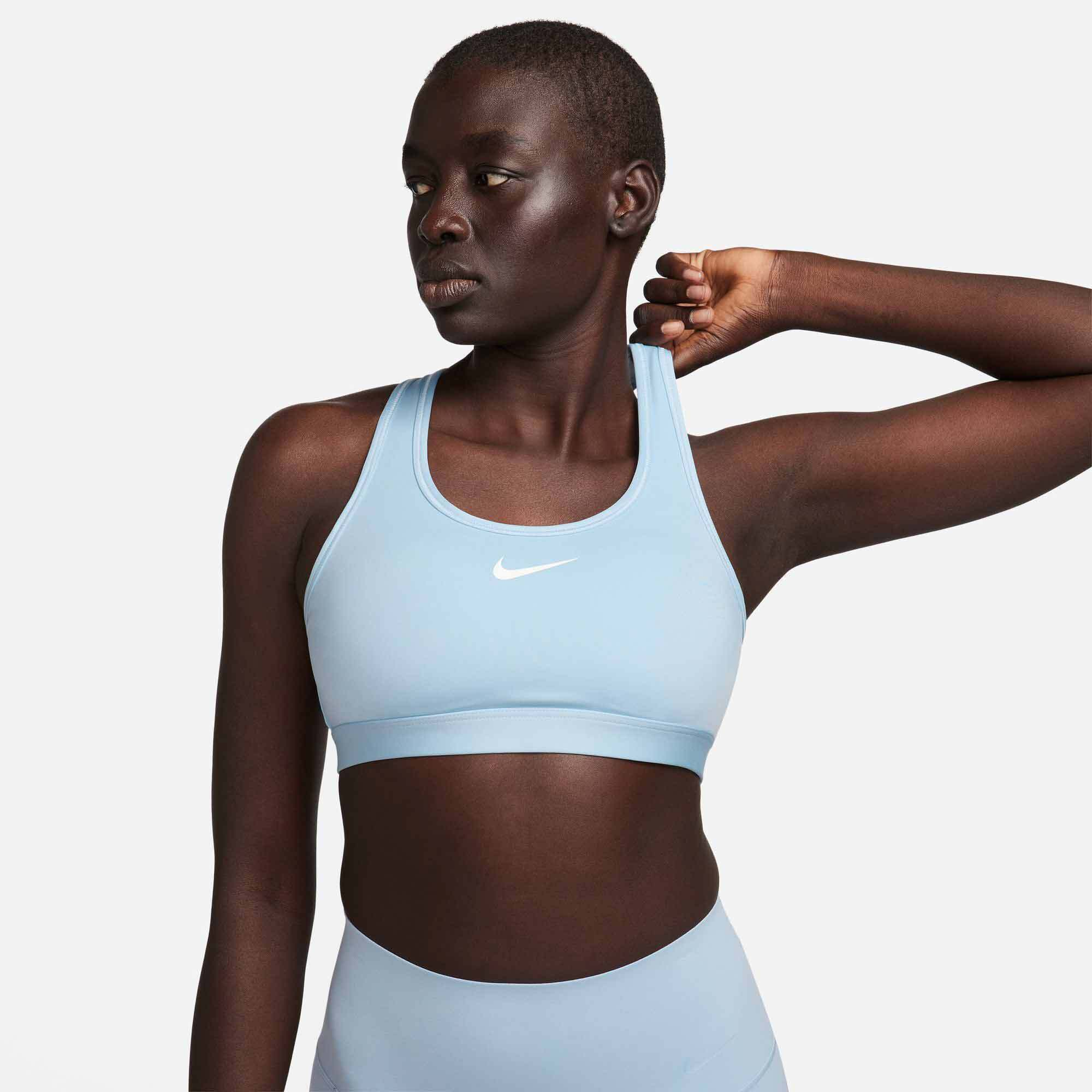 Nike Womens Swoosh Medium Support Crop