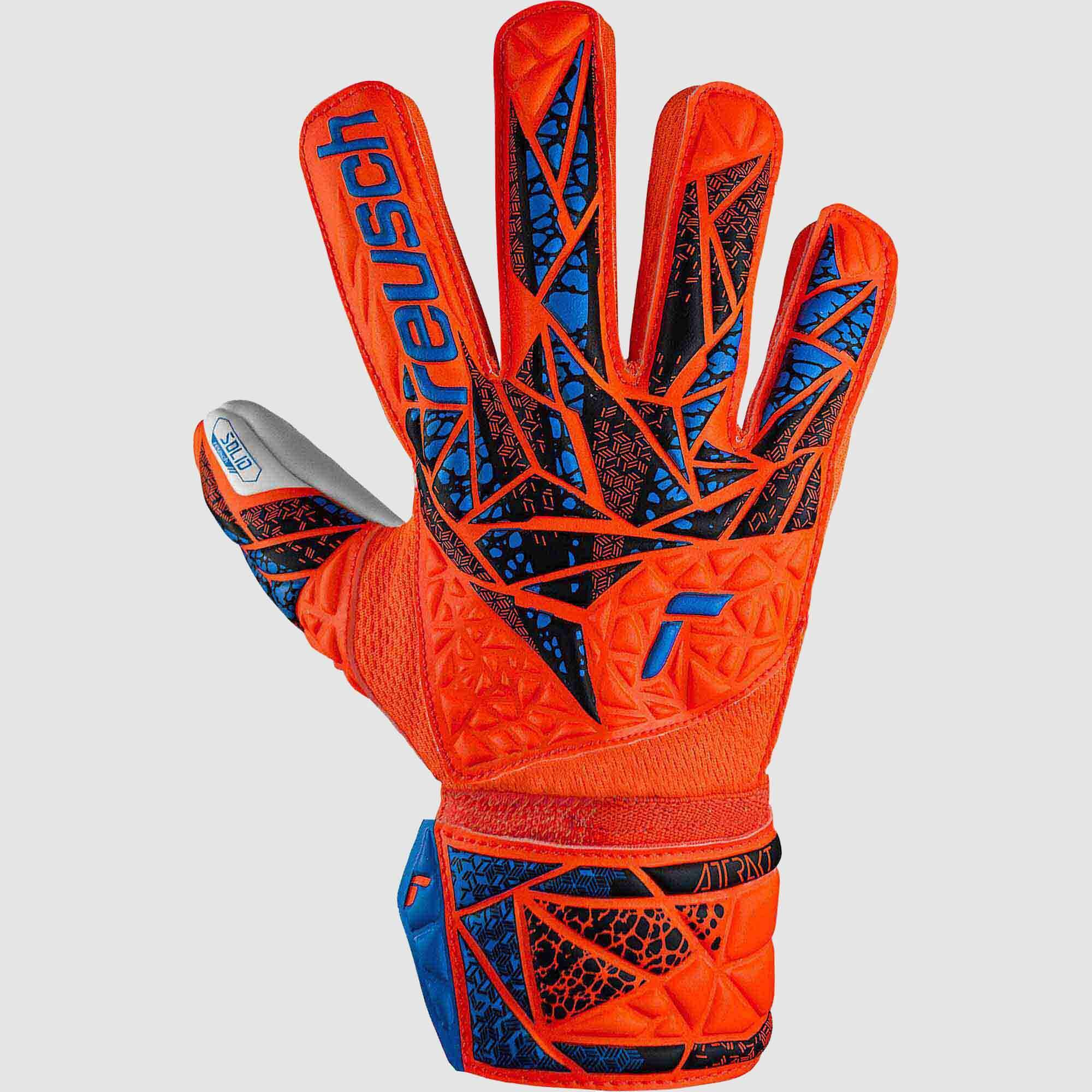 Reusch Starter Solid Finger Support Junior Goalkeeper Gloves