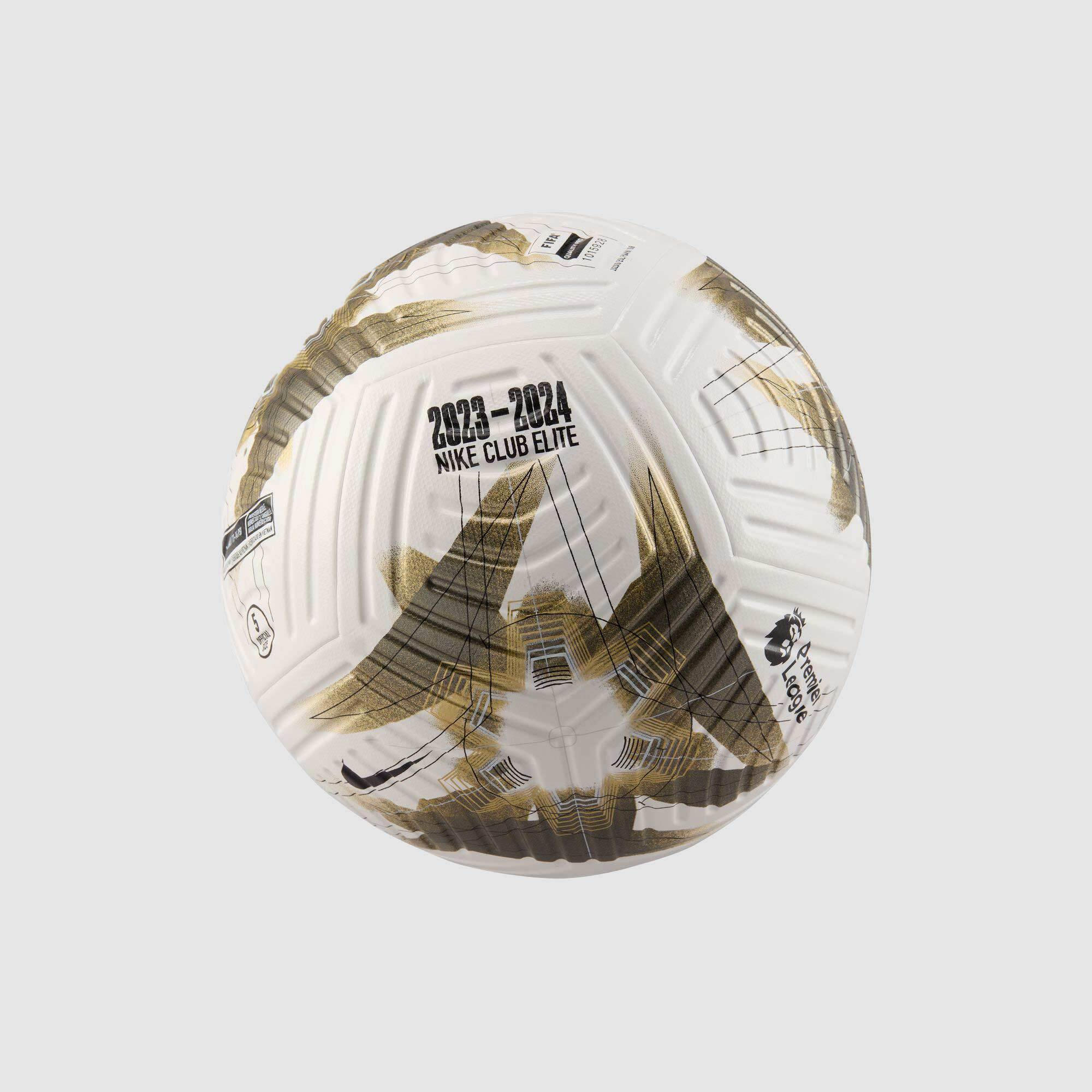 Nike Premier League Club Elite Football White/Gold Size 5