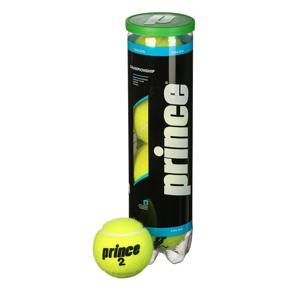 Prince Championship Extra Duty Felt Tennis Ball 4 Ball Can
