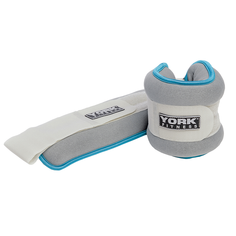 York Fitness Soft Ankle/Wrist Weights Pair 