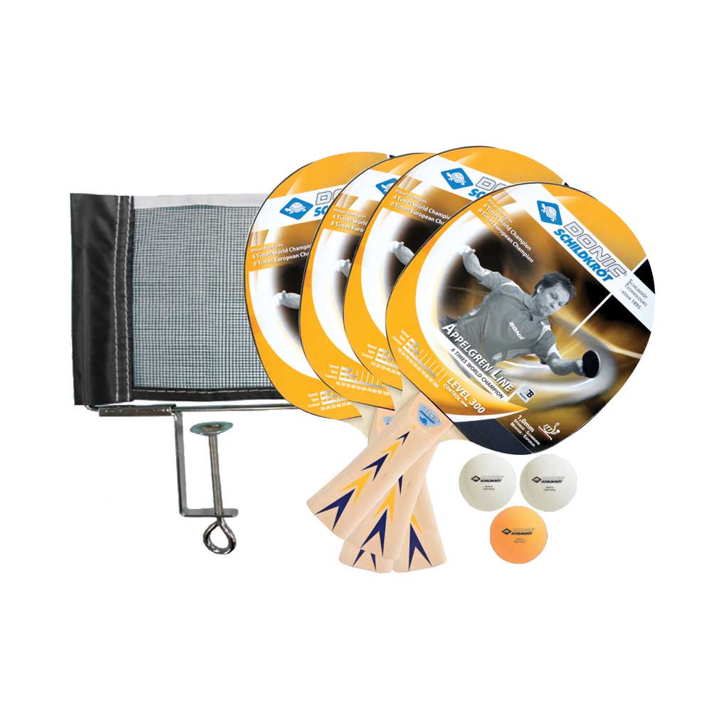 Donic Appelgren 4 Player Table Tennis Set