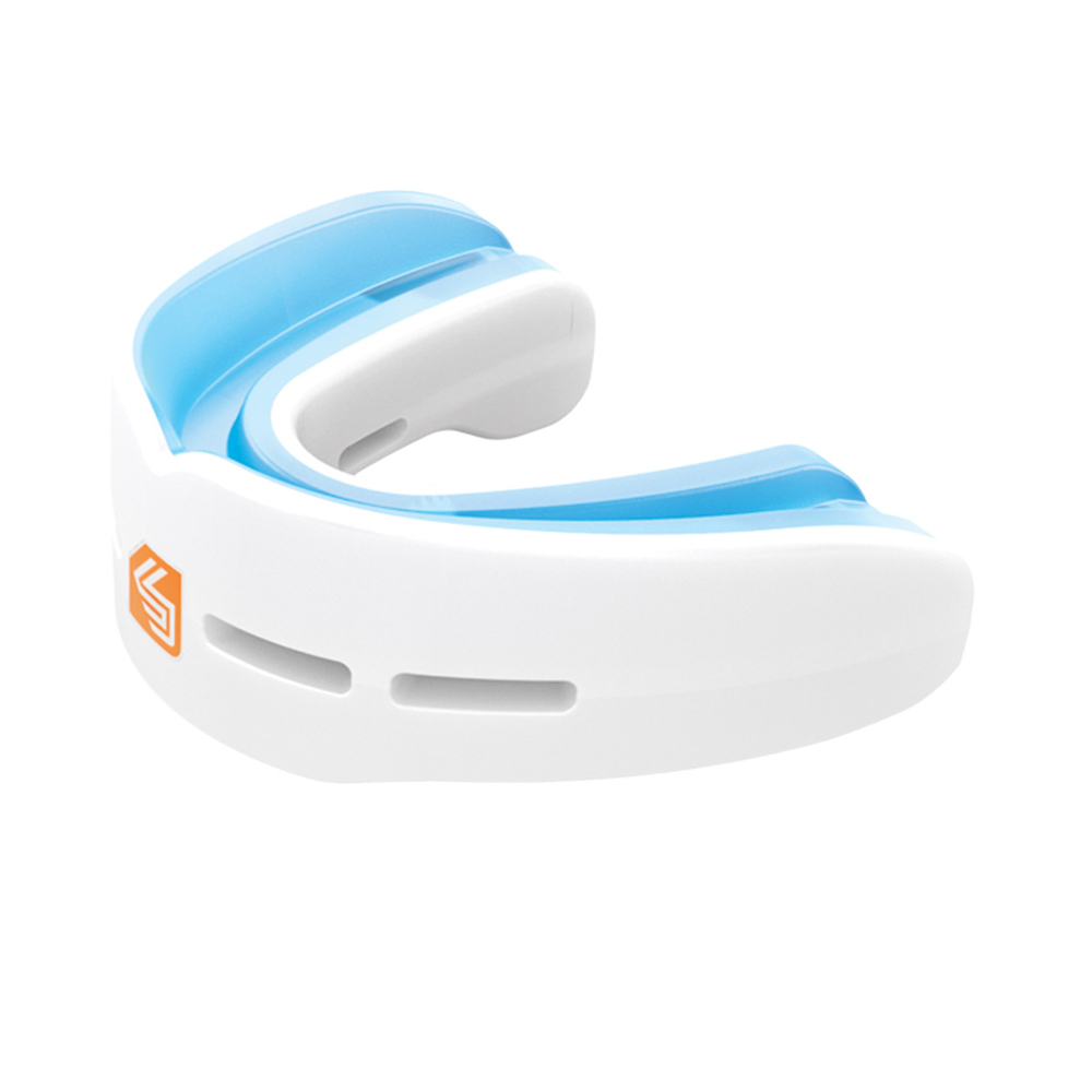 Shock Doctor Adult Fighting Double Mouthguard White
