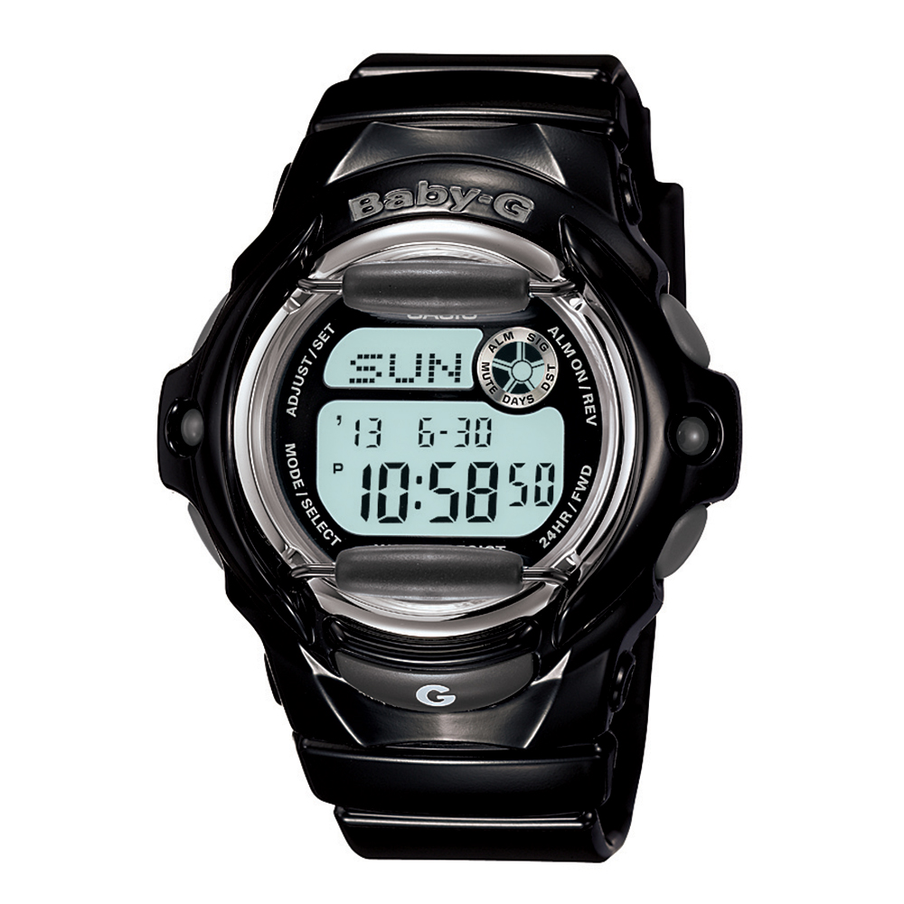 casio baby g black
