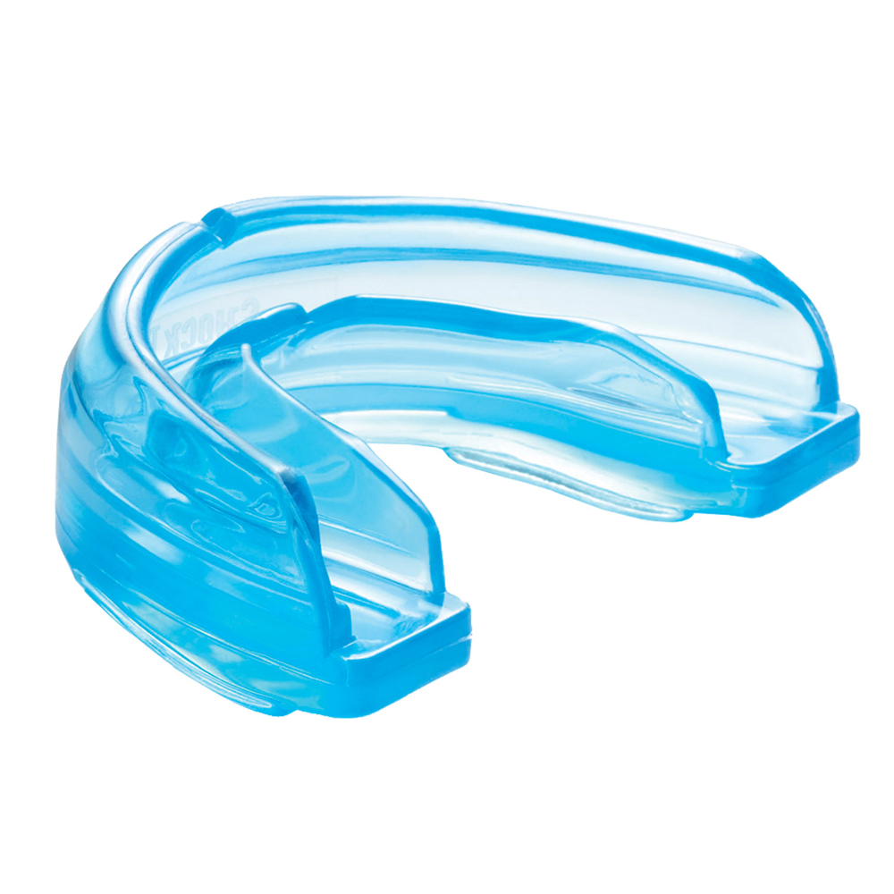 Shock Doctor Adult  Braces Mouthguard Blue