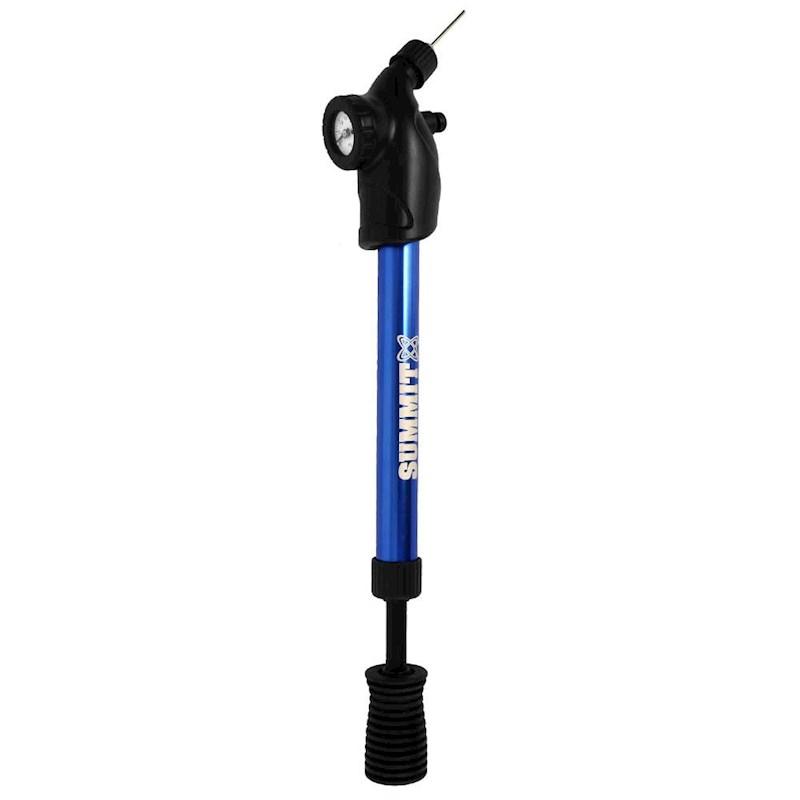Summit Aluminium Pump with Gauge Assorted Rebel Sport