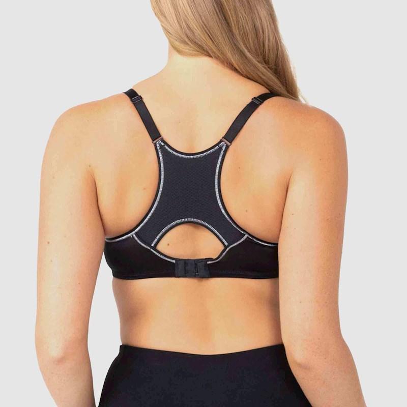 Triumph Women's Triaction Racerback Sports Bra - Black - Size 12D