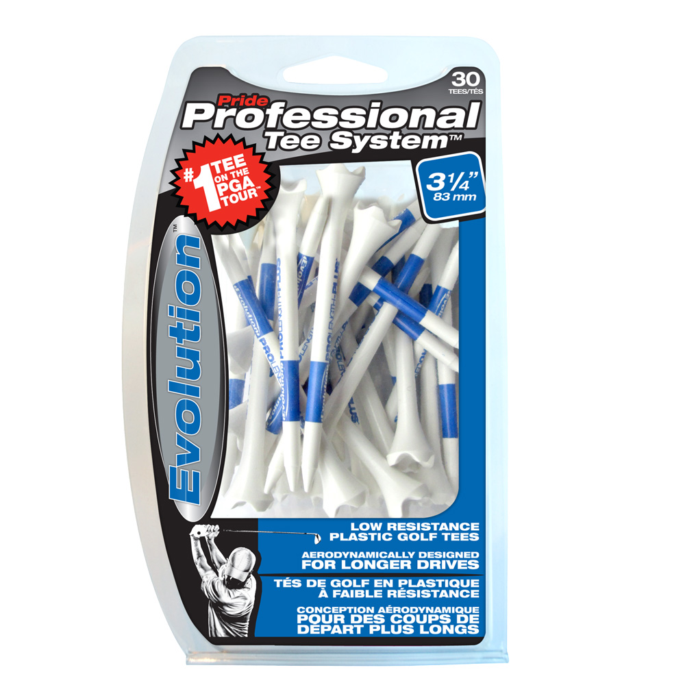 Pride Evolution Golf Tee Blue 3 1/4inch