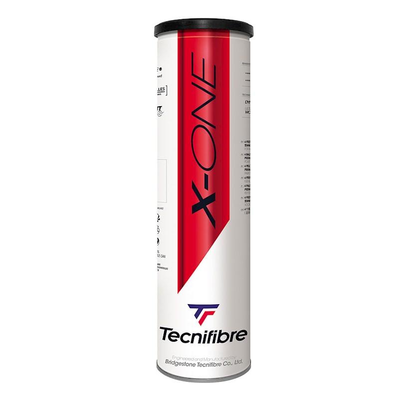 Bridgestone Tecnifibre X ONE Tennis Balls 4Ball Can