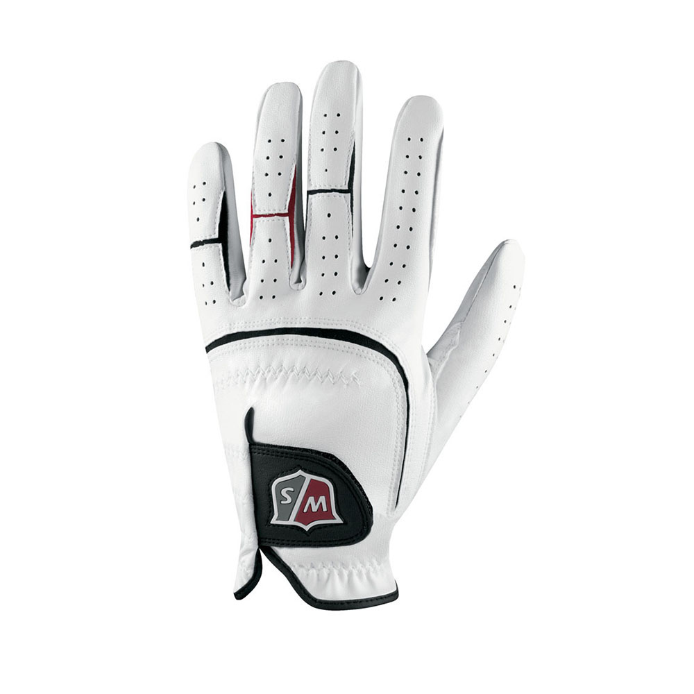 Wilson Mens Grip Plus Golf Glove Left Hand White Extra Large