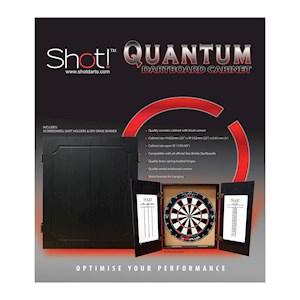 Shot Darts Quantum Dartboard Cabinet