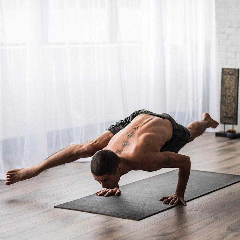 Gaiam Athletic Power Yoga Mat 5mm Rebel Sport
