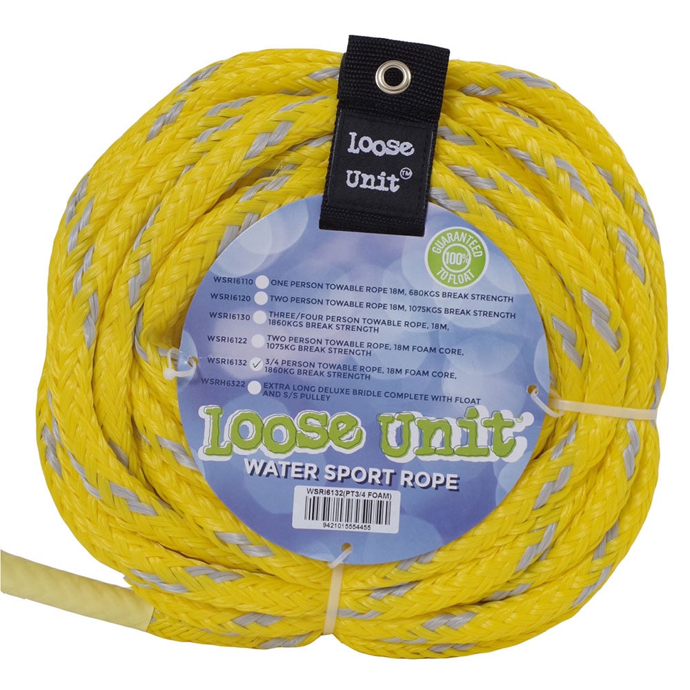 Hutchwilco Foam Core Inflatable Tow Rope 1860Kg Break Streng