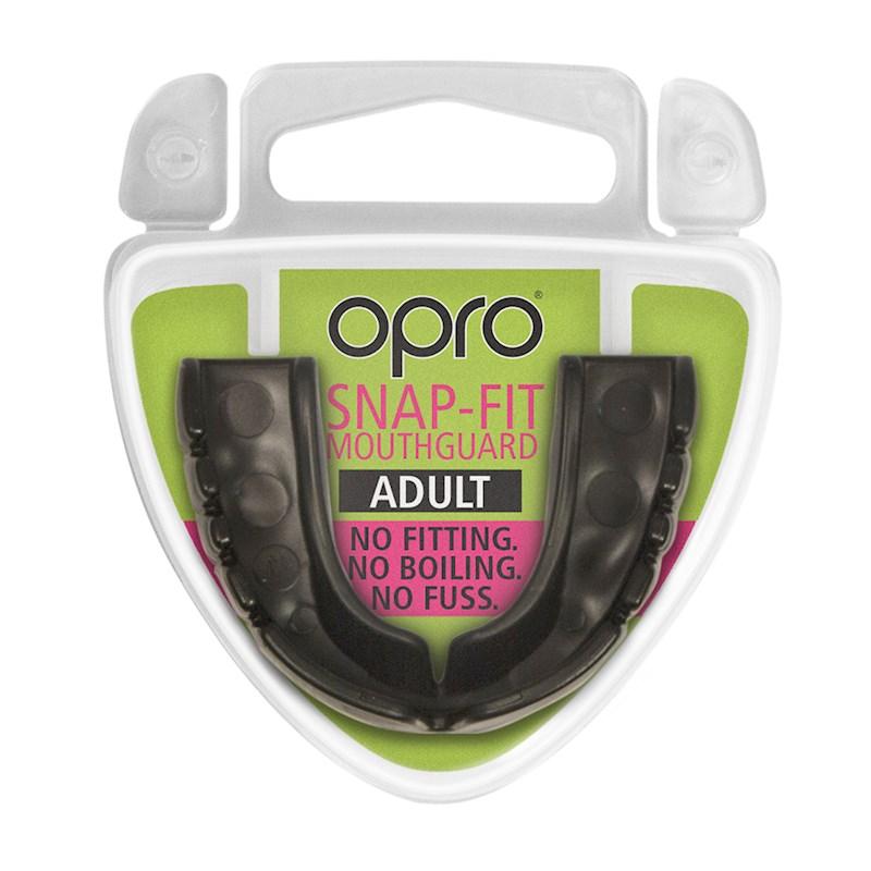 Opro Snapfit Mouthguard Black