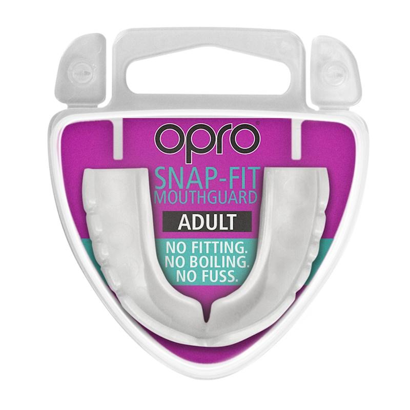 Opro Snapfit Mouthguard White