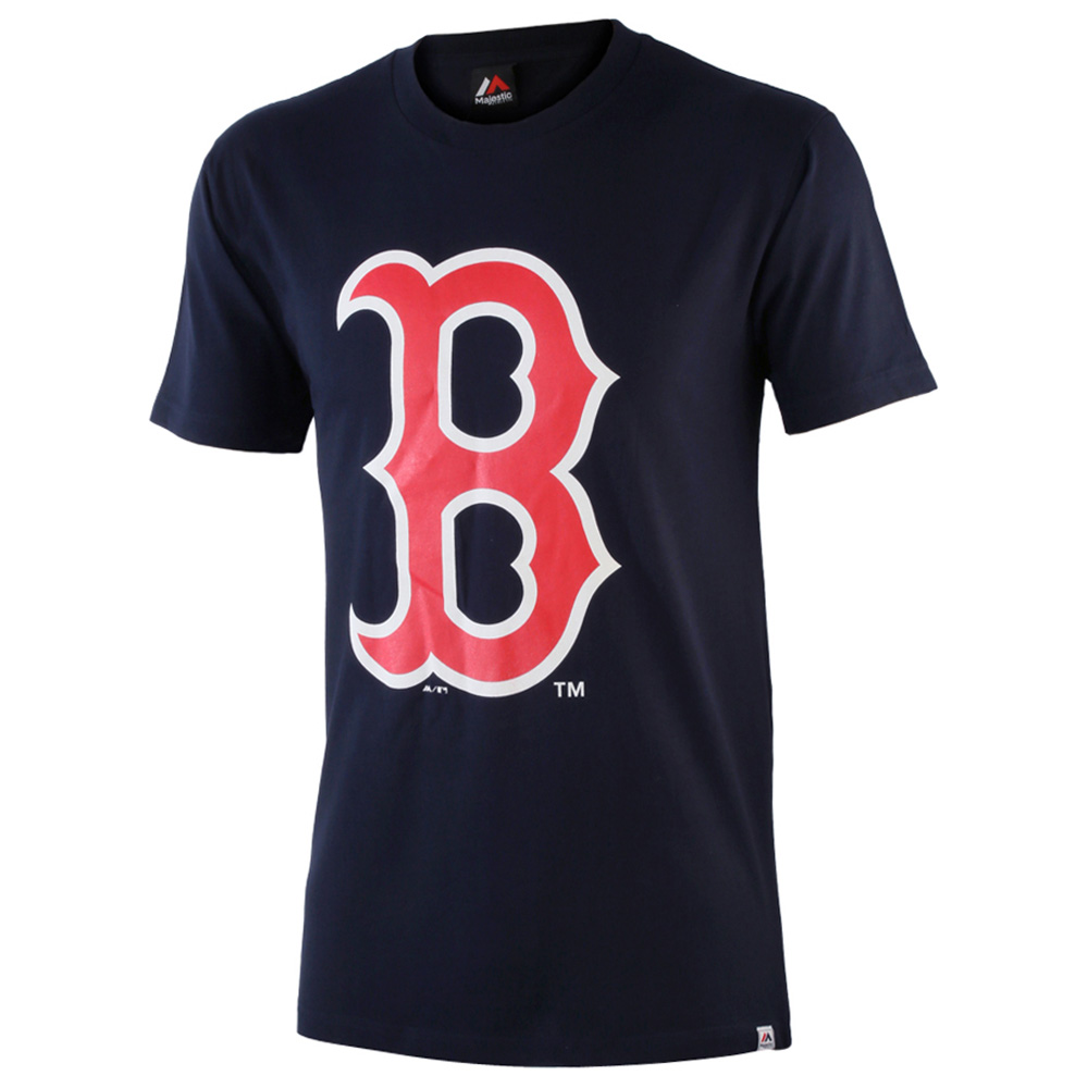 majestic red sox t shirts