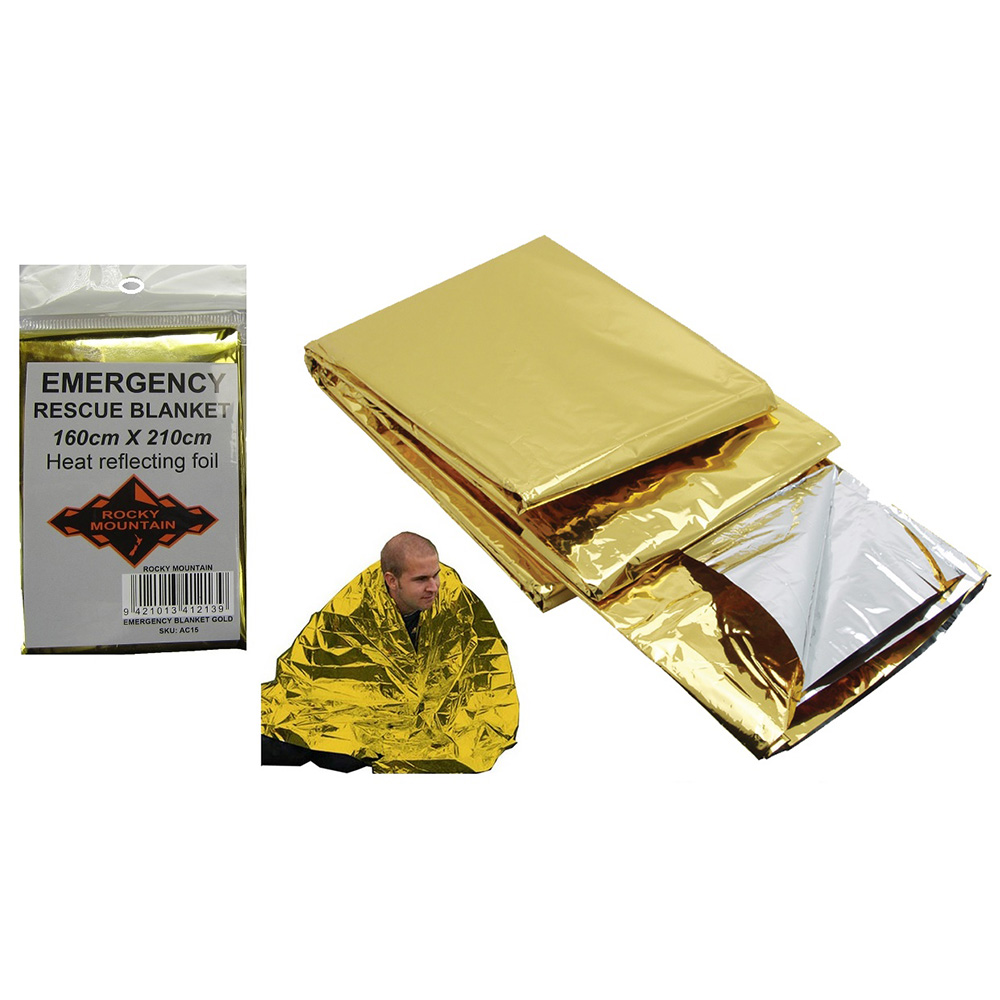 Https Wwwrebelsportconz Product 8116600 Rocky Mountain Emergency Blanket Gold