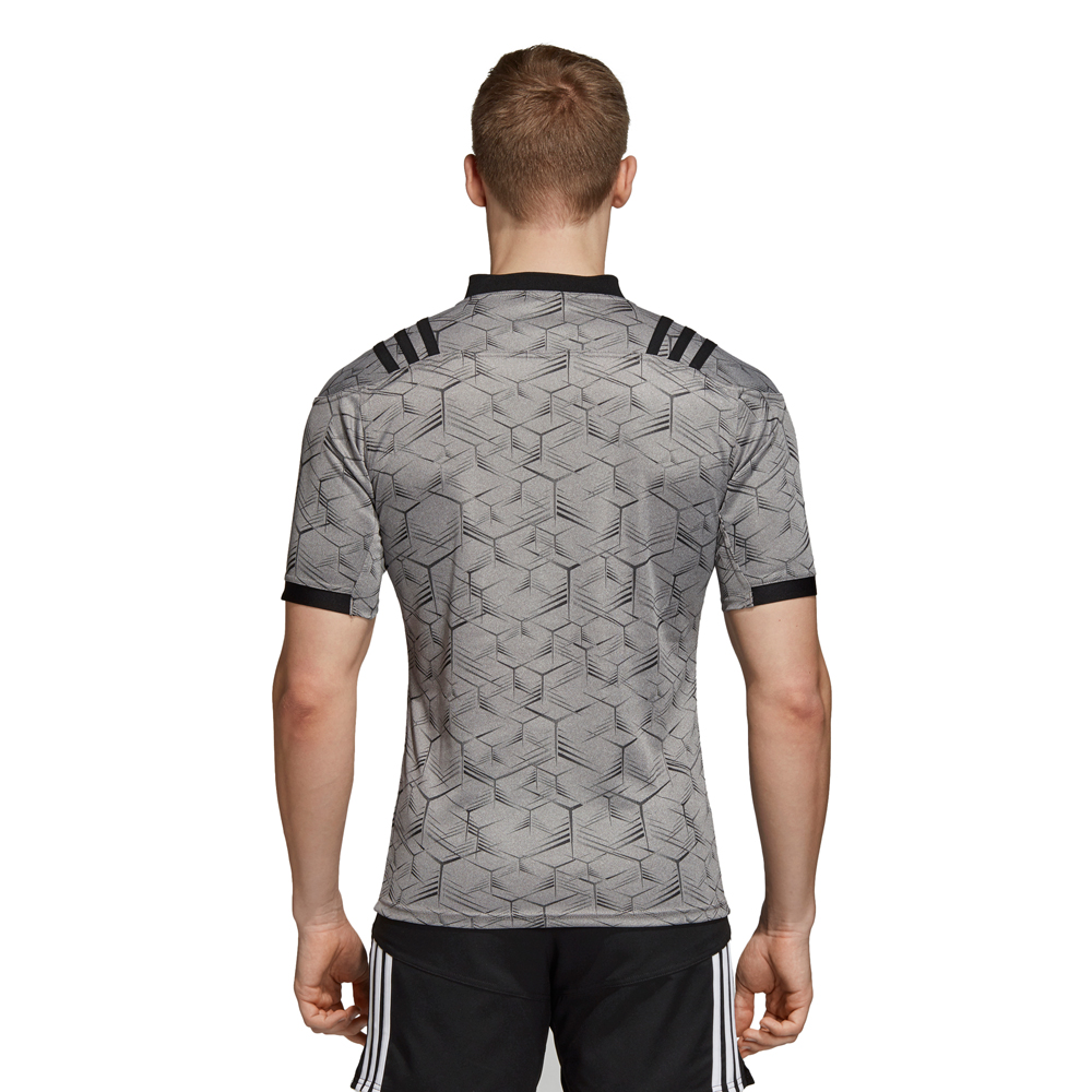 adidas all black training jersey