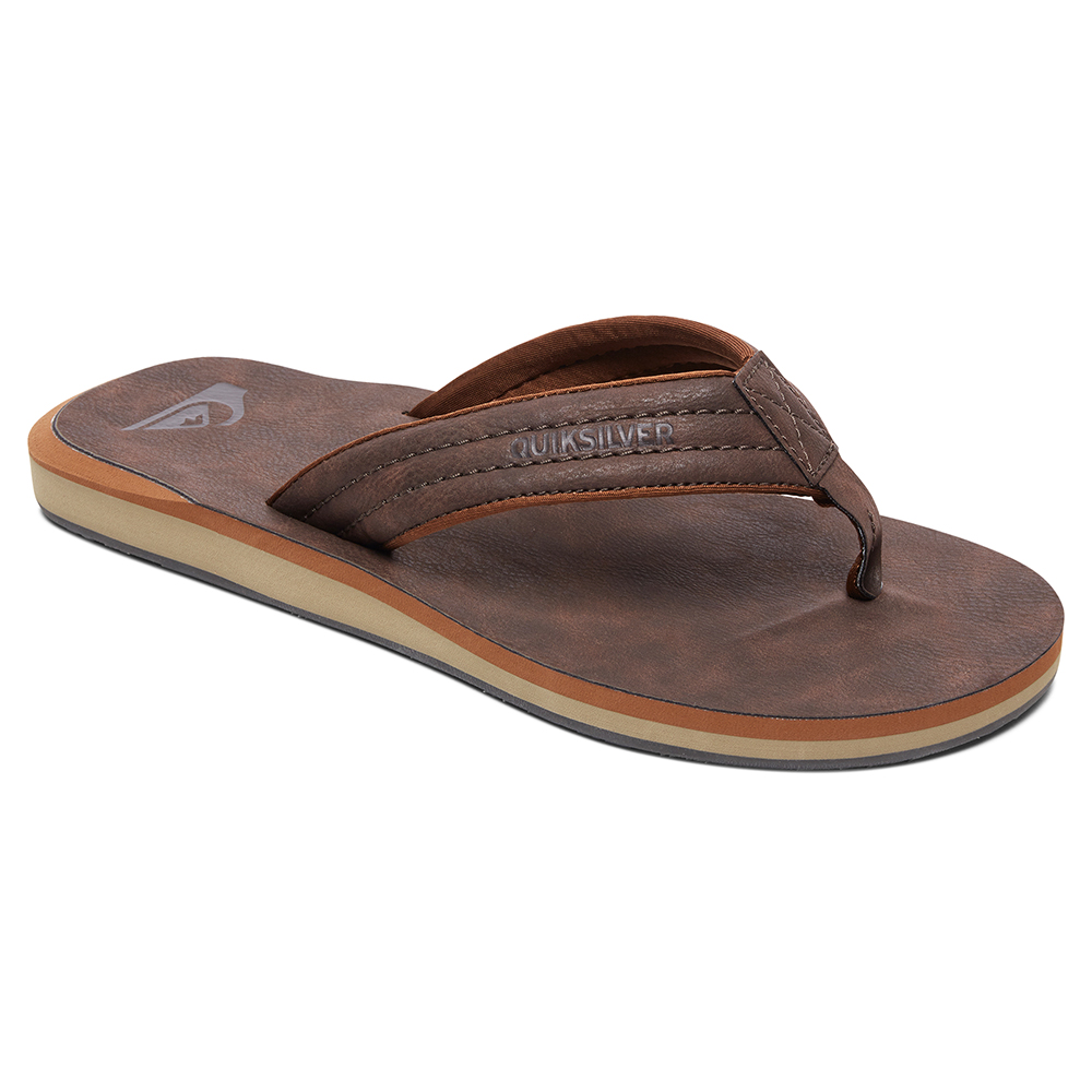 Quiksilver Mens Carver Nubuck Jandals