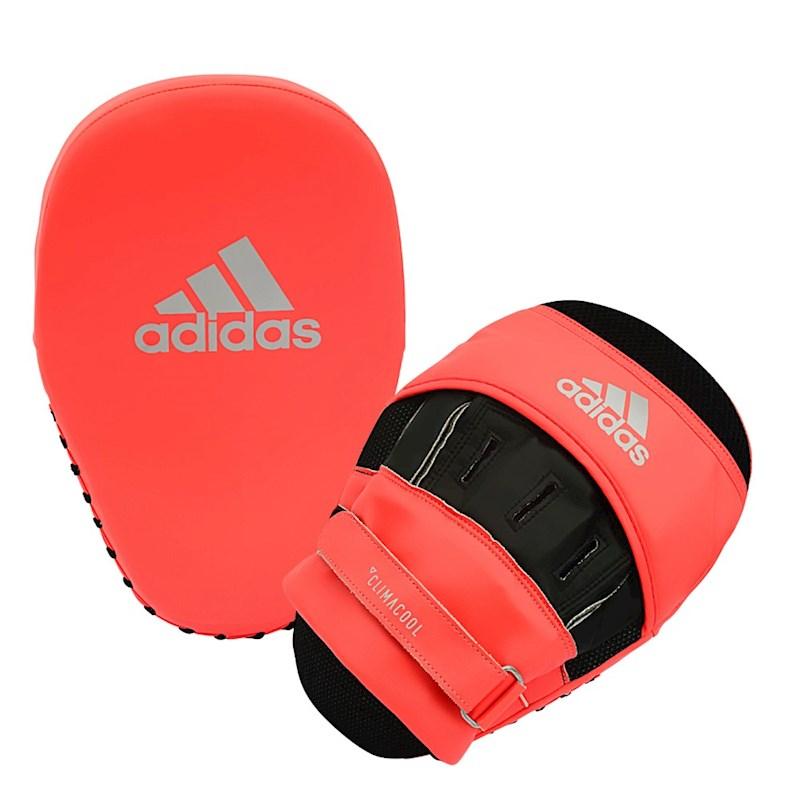 adidas Curved Focus Mitts Red/Black/Silver