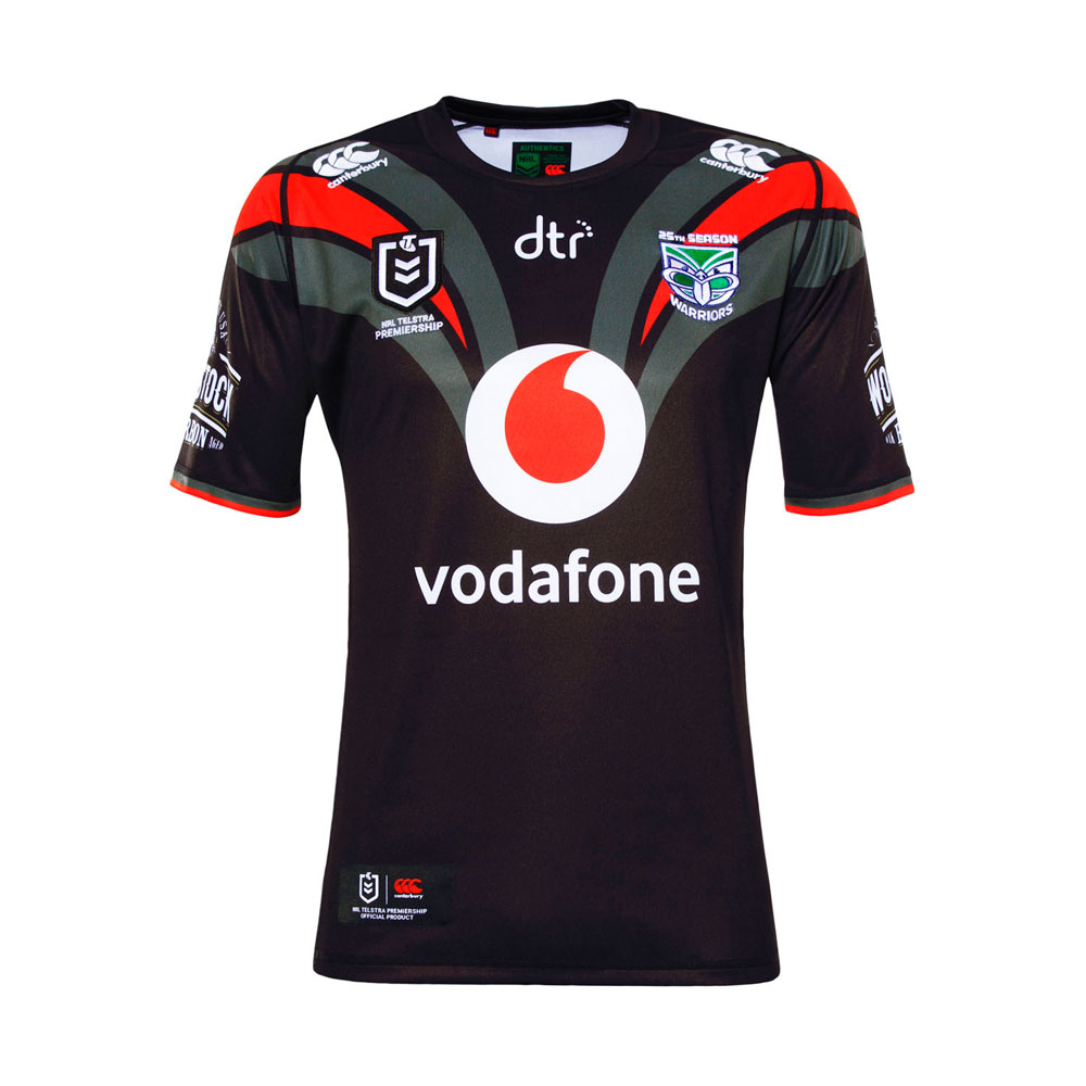 Canterbury Mens NRL Warriors 2019 Replica Away Jersey | Rebel Sport