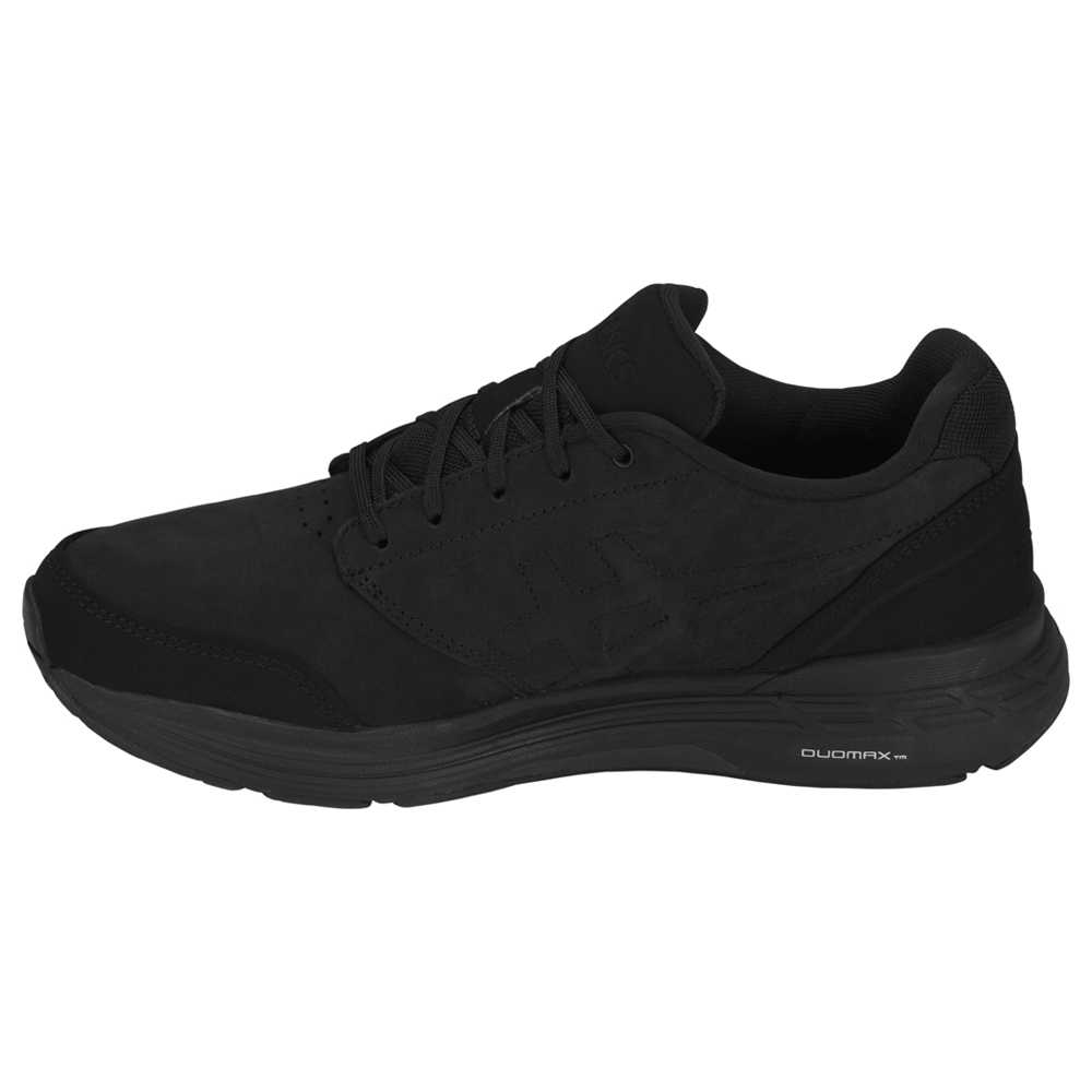 asics women's walking shoes black