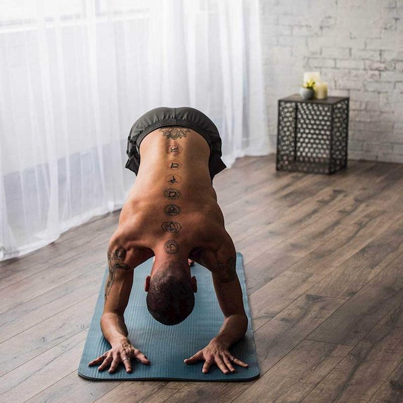 Gaiam Soft Grip Yoga Mat Storm Rebel Sport