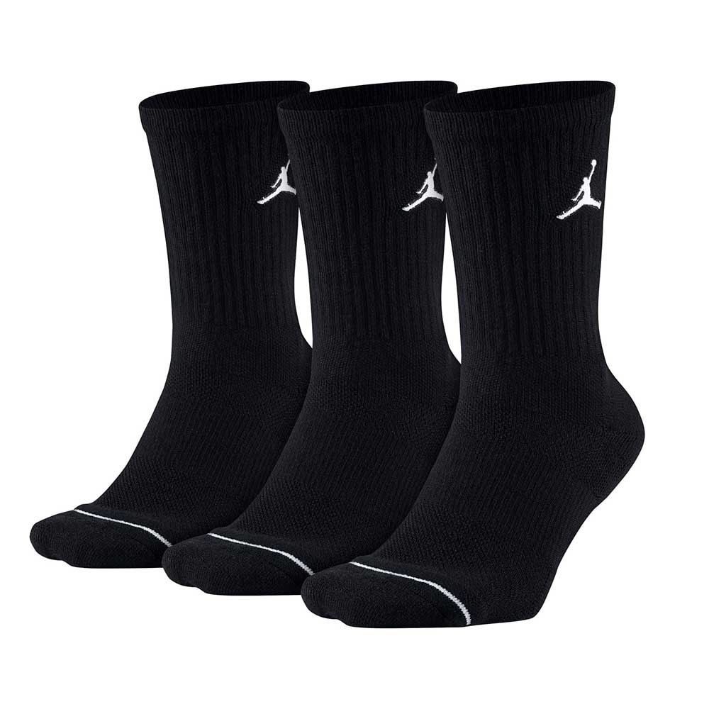 Nike Unisex Jordan Jumpman Crew 3 Pack Sock | Rebel Sport