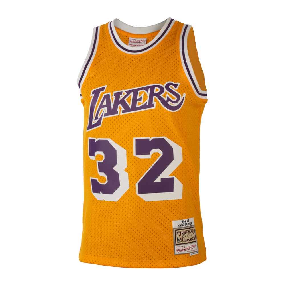 mitchell and ness magic johnson jersey