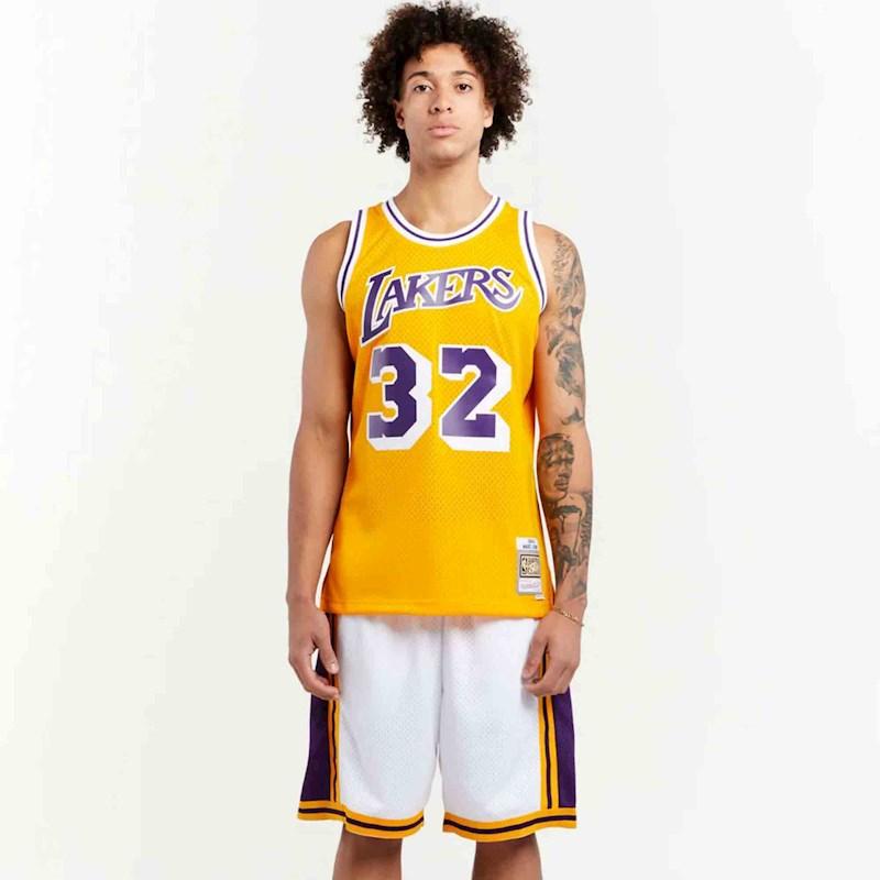 Mitchell & Ness NBA Swingman LA Lakers 1984-85 Magic Johnson #32 Jersey ...