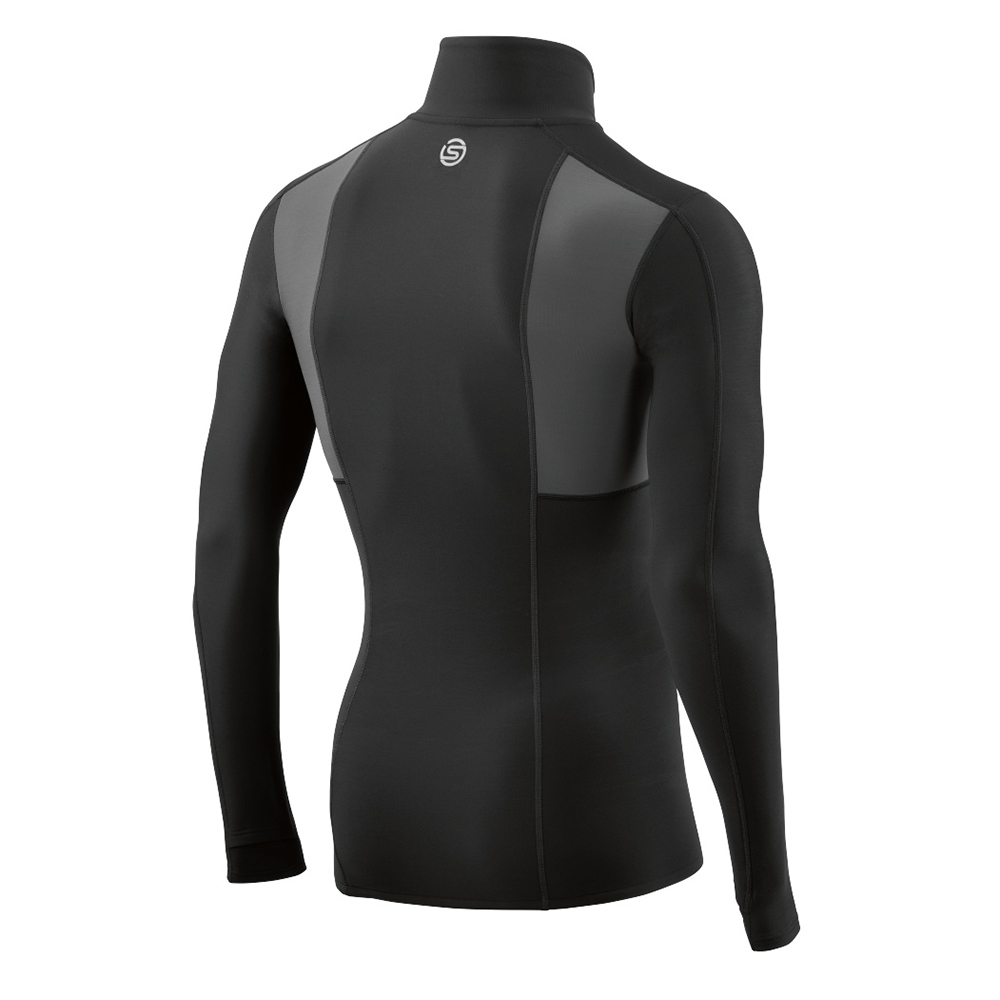mens mock neck thermal top