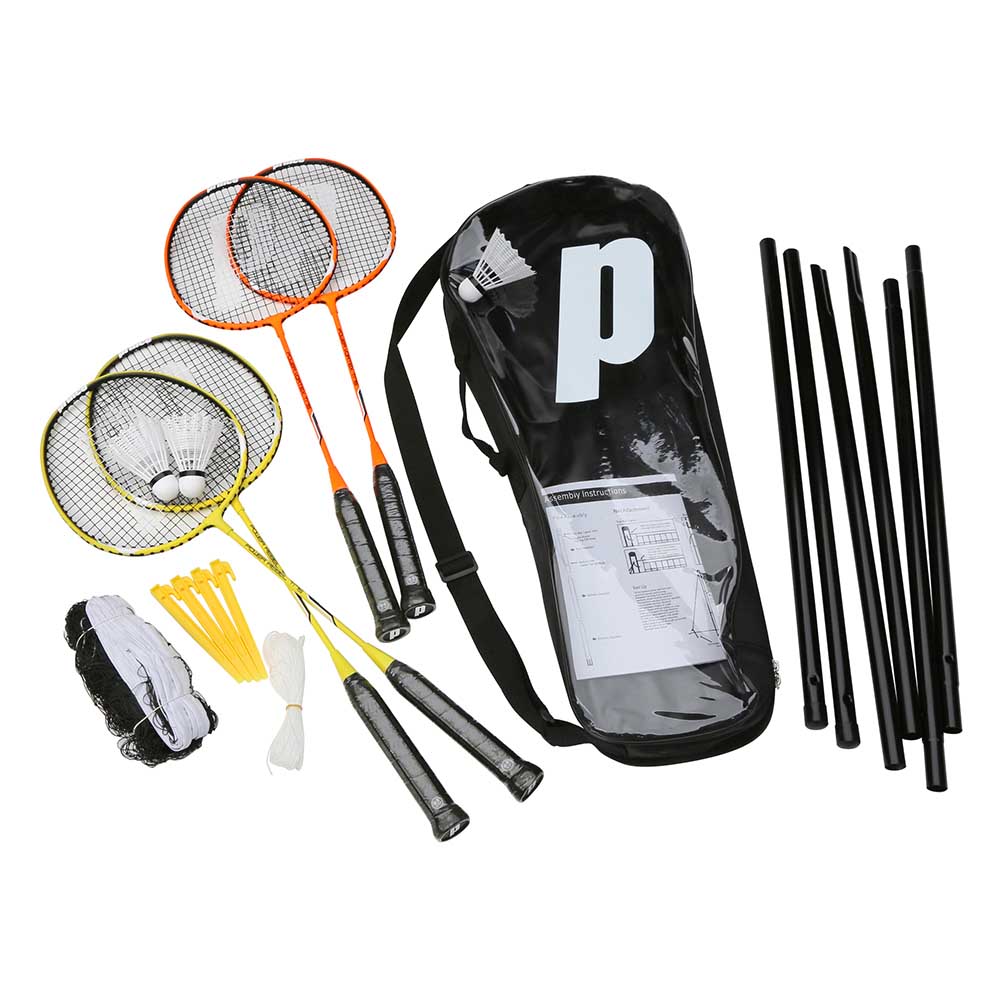Prince 4 Player Badminton Set