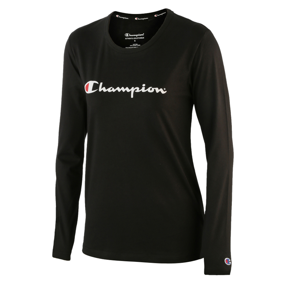 champion white long sleeve women's