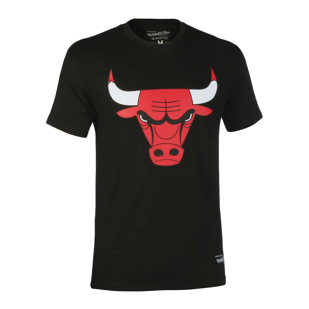 Mitchell & Ness NBA Chicago Bulls Team Logo Tshirt | Rebel Sport