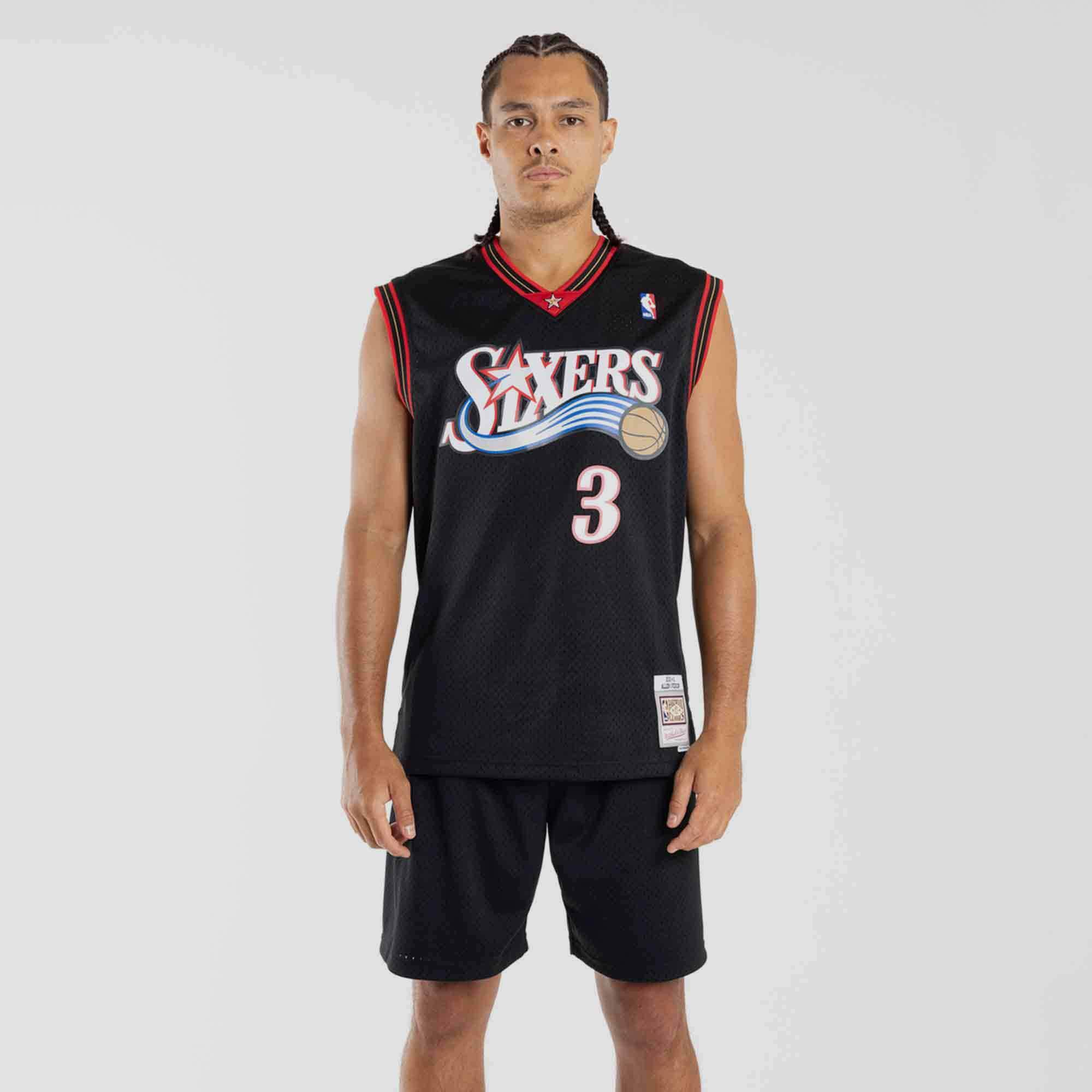Mitchell & Ness NBA Philadelphia 76ers 00-01 Allen Iverson #3 Swingman Jersey