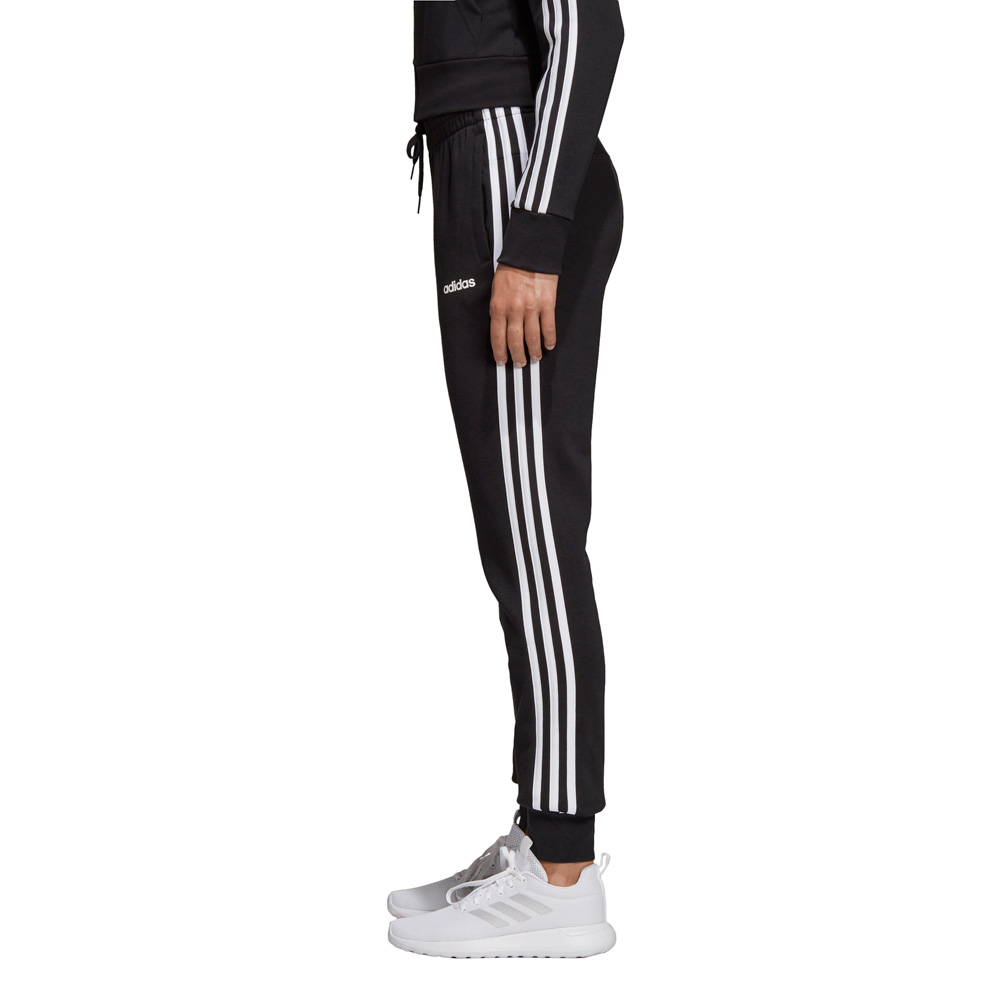 adidas Womens 3 Stripe Fleece Pant | Rebel Sport