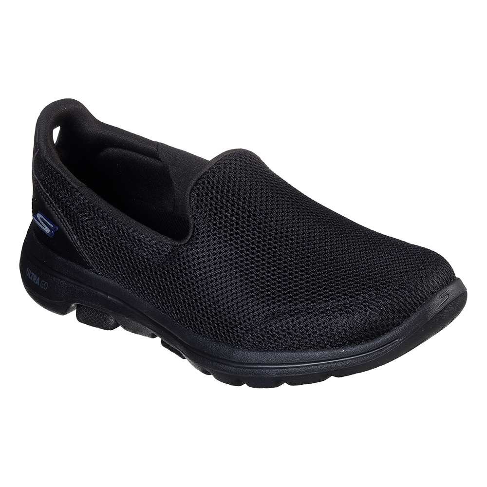 white skechers walking shoes