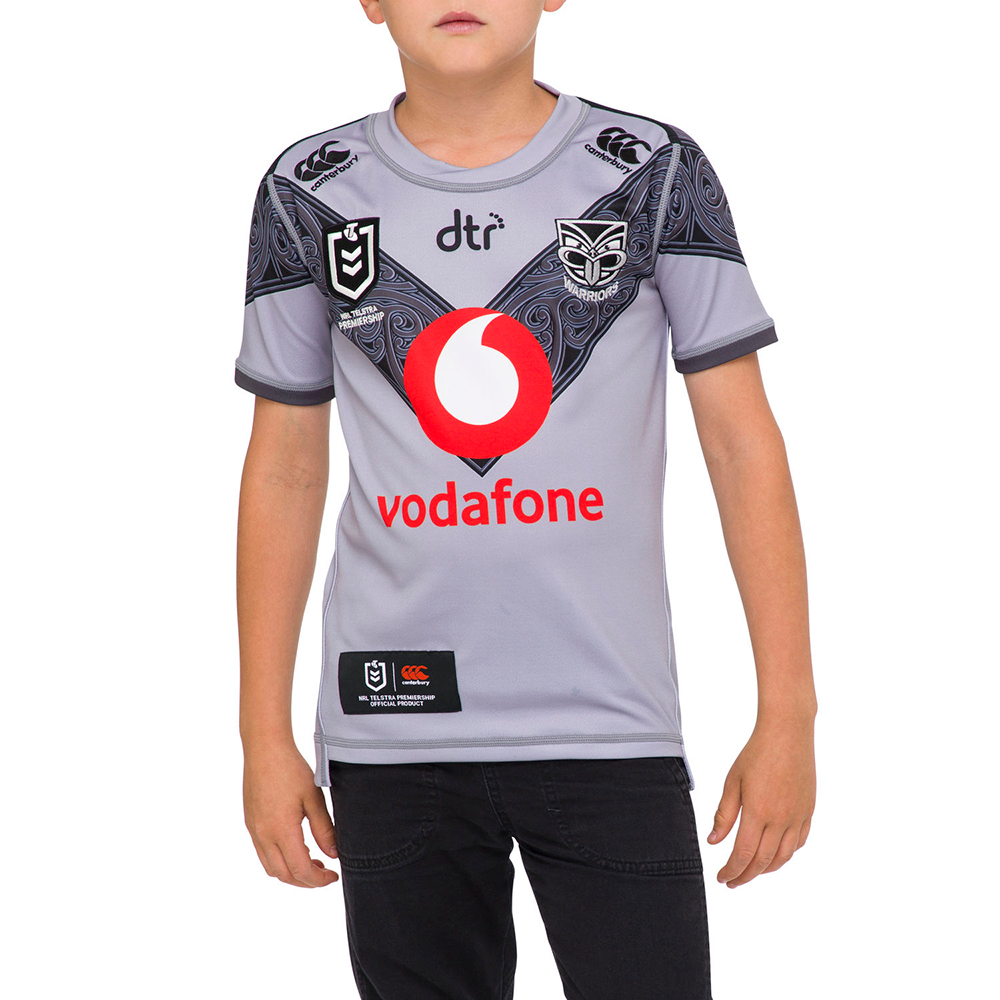 boys warriors jersey
