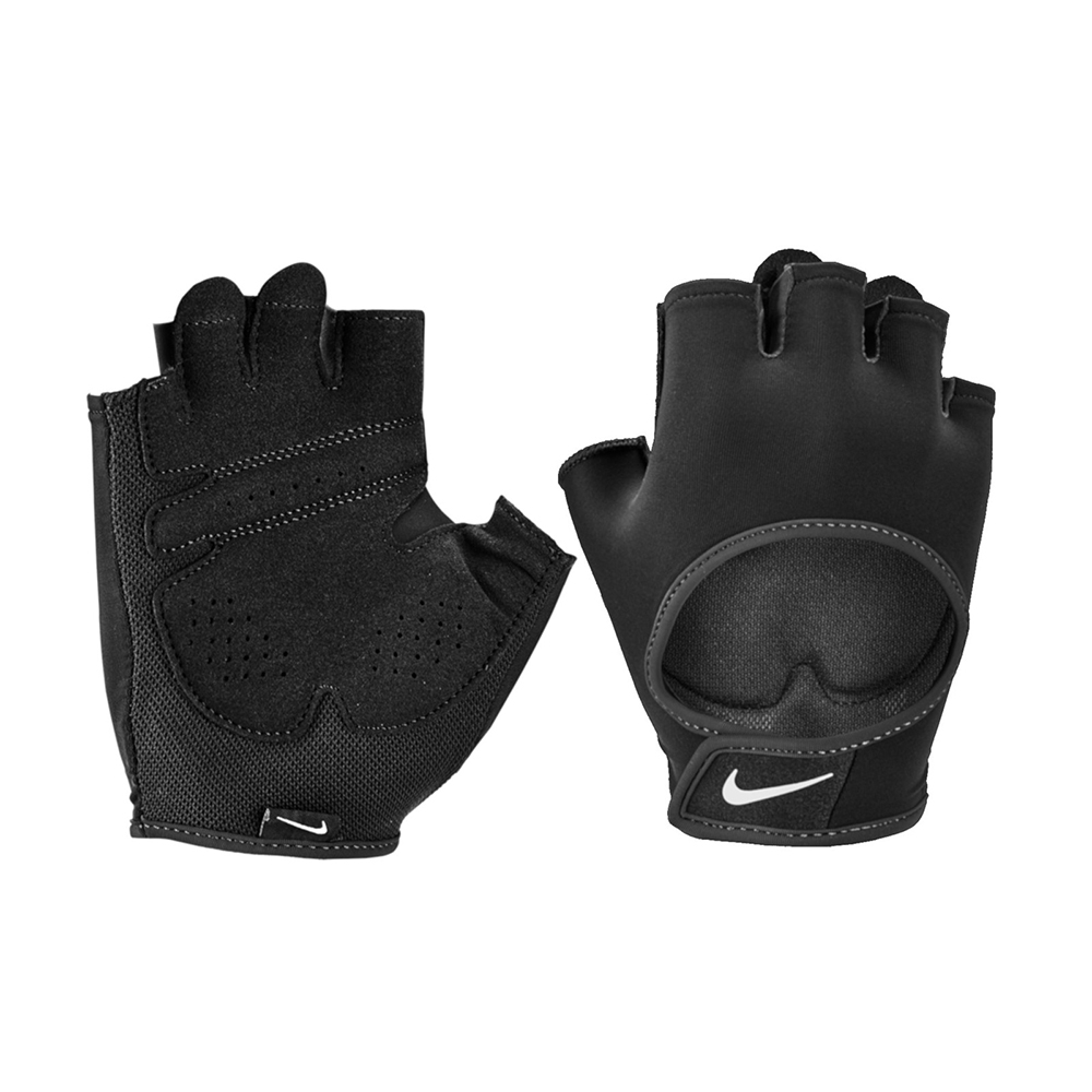 Nike Womens Gym Ultimate Fitness Gloves Black/White Medium | Rebel Sport
